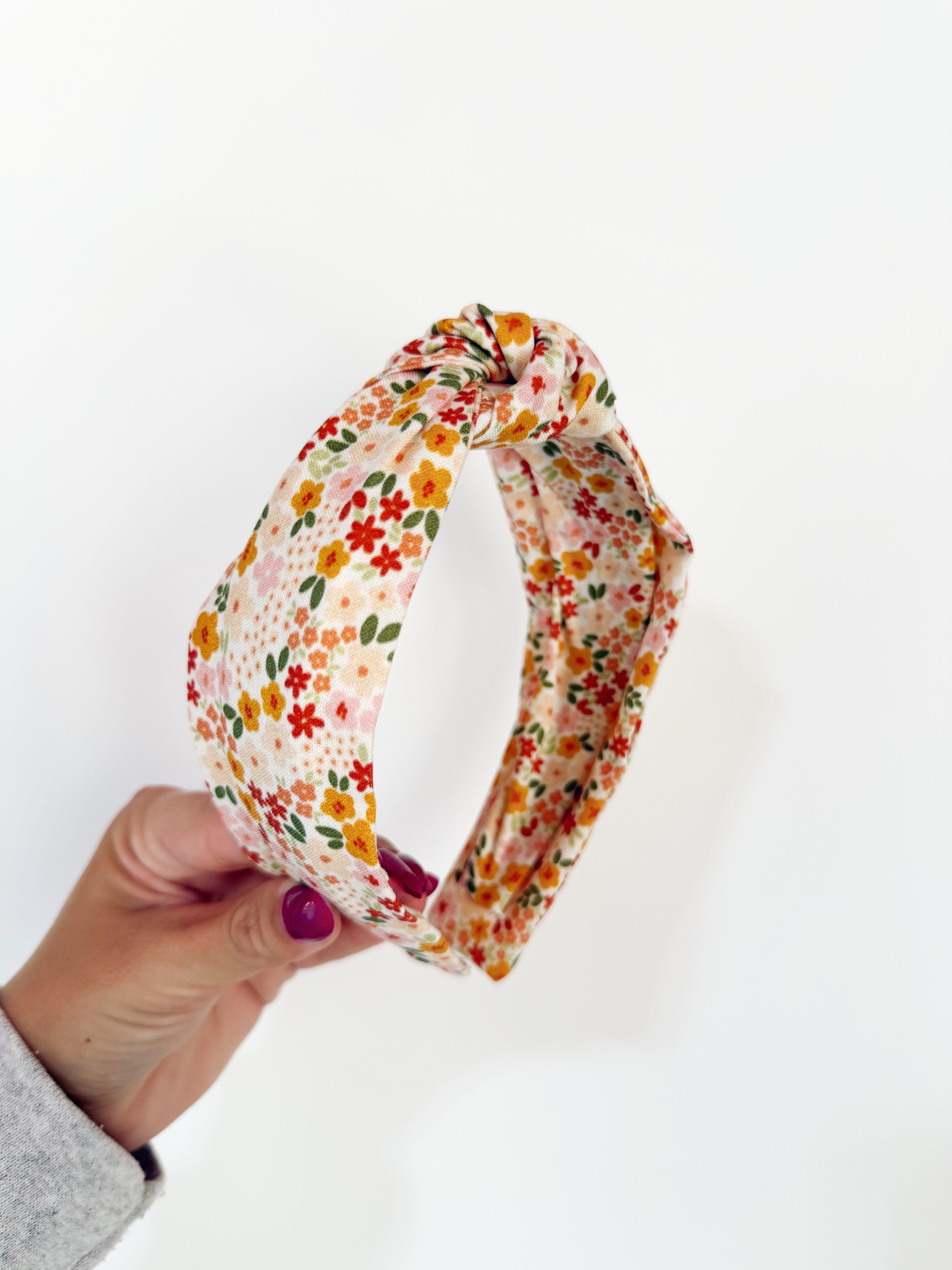 Apple Blossom Knotted Headbands