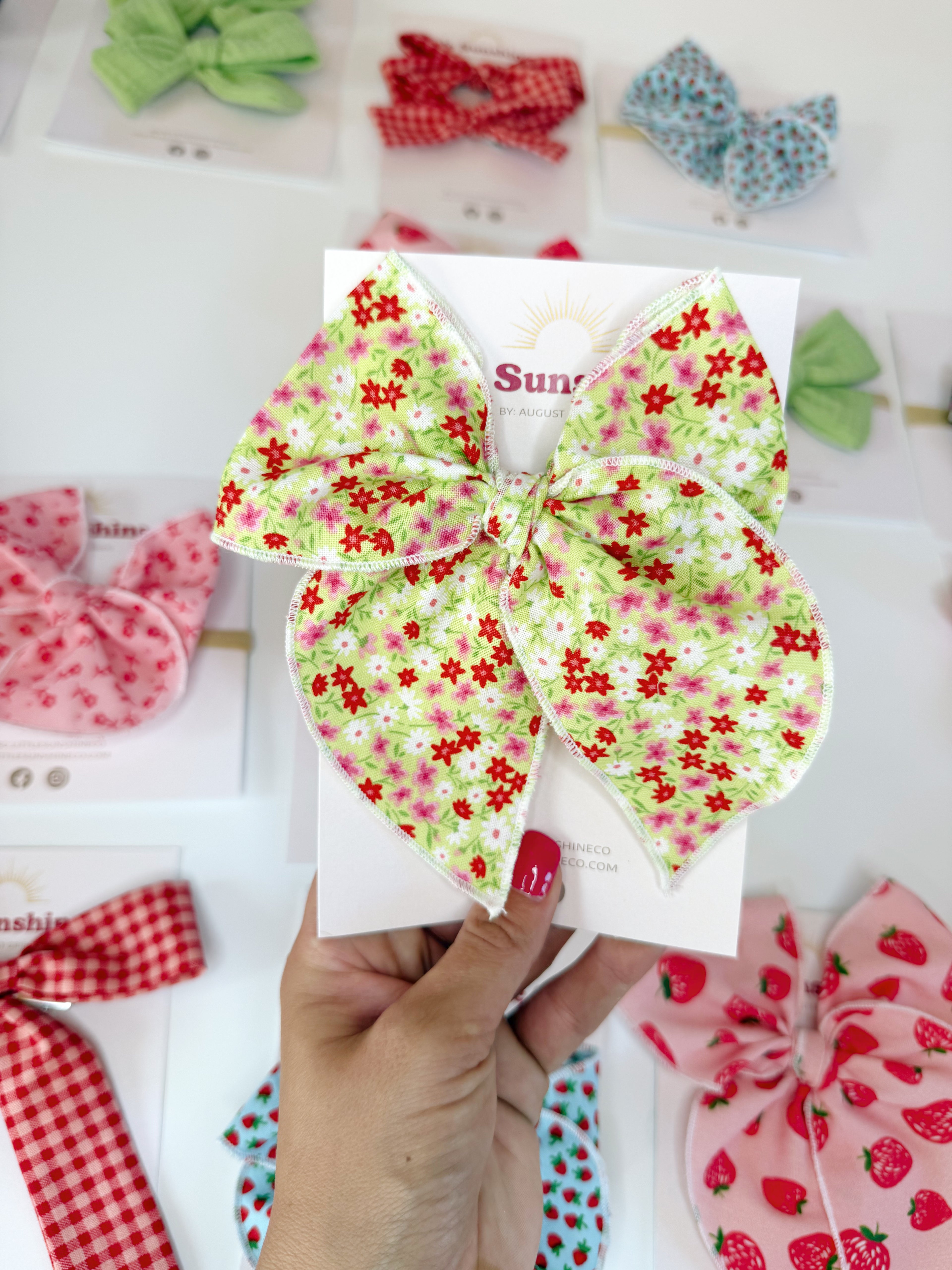 Wildflower Wishes Hair Bows