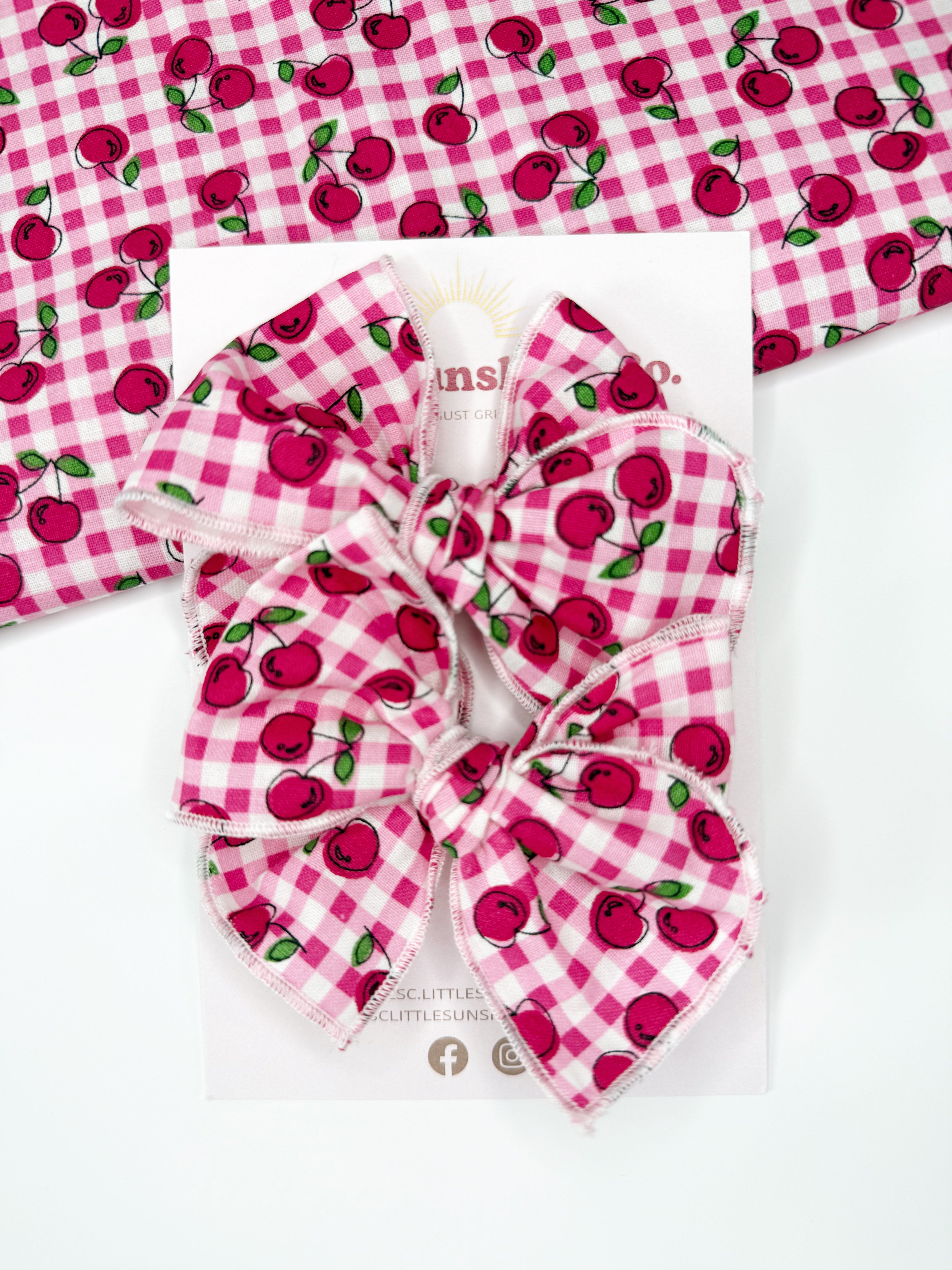 Gingham Cherry