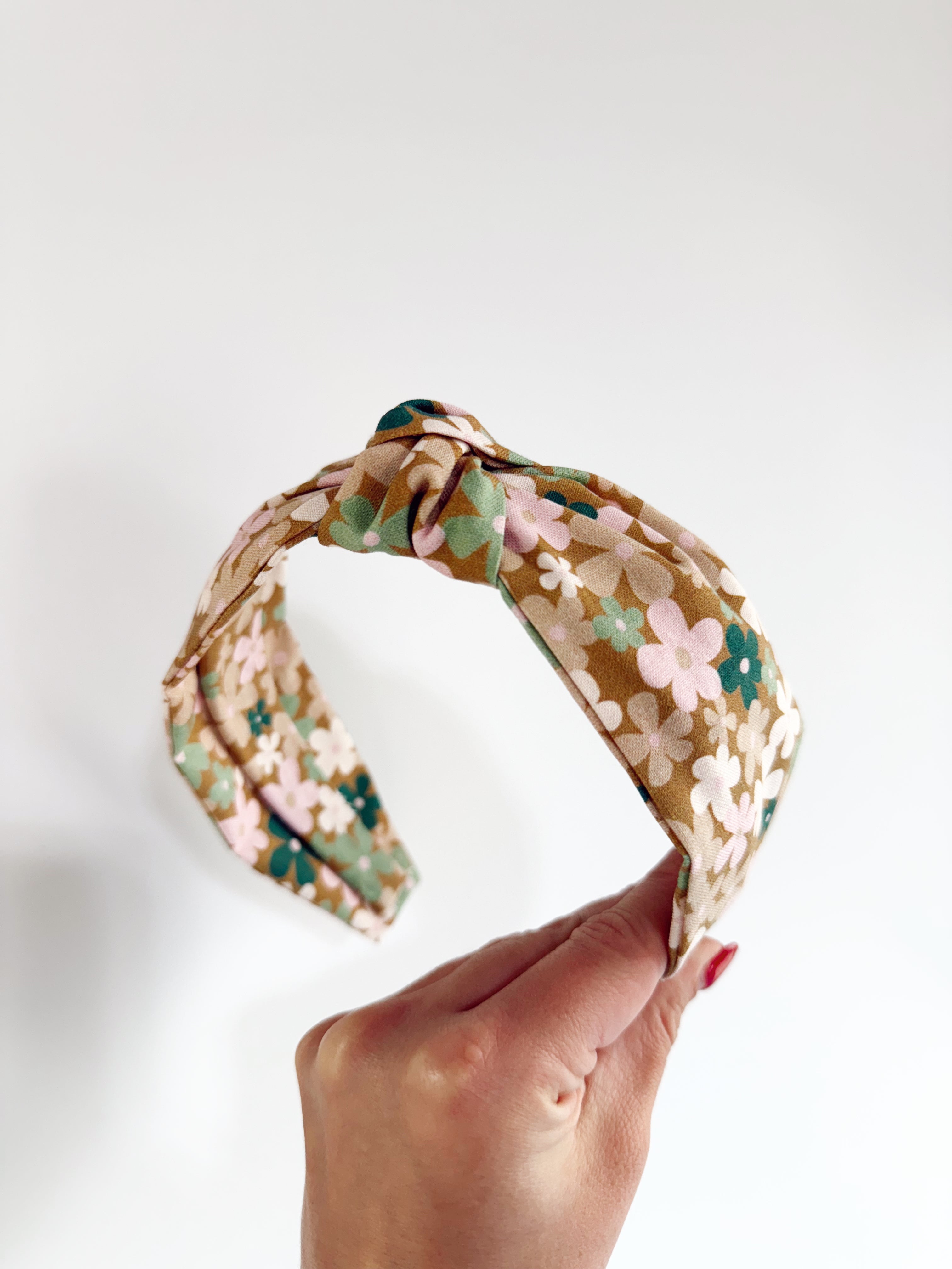 Lucky Floral Knotted Headband