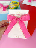 School House Sweetheart Hair Bows 🩷