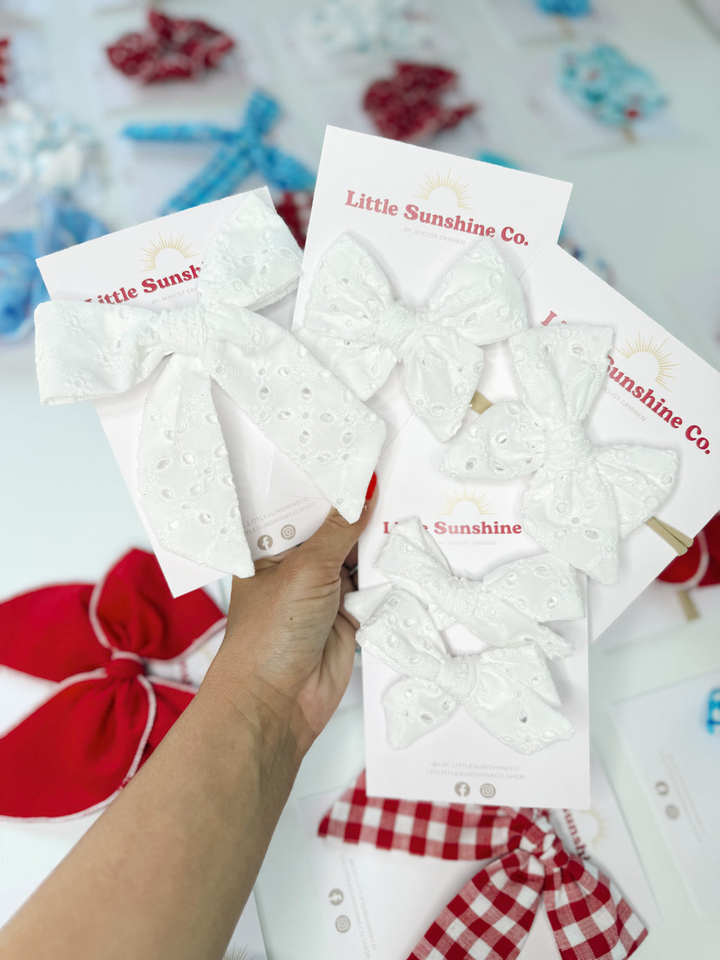 All American Darling Hair Bows