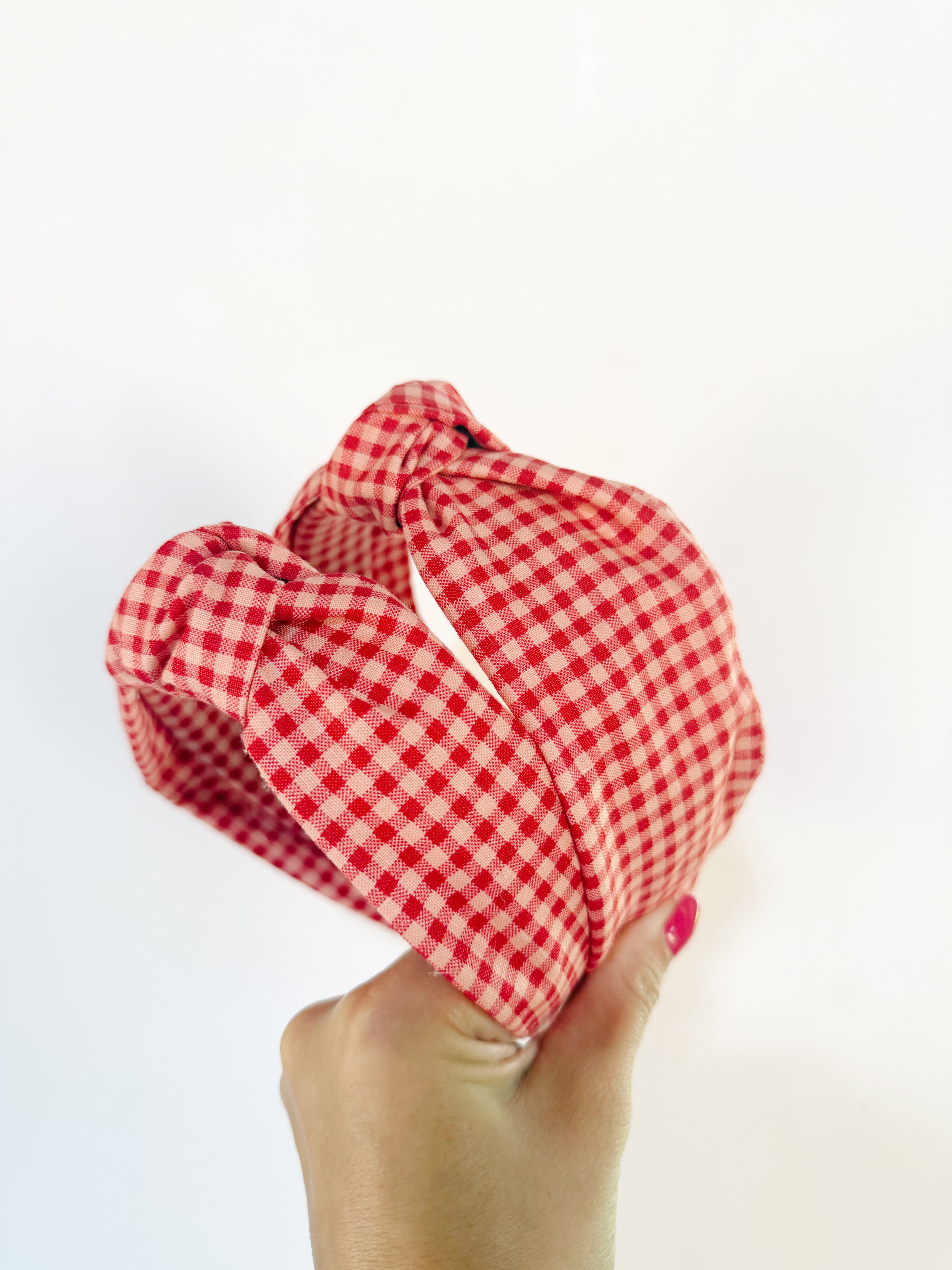Cherry Picnic Knotted Headbands 🧺🍒