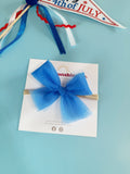 Sparkly Tulle Hair Bows
