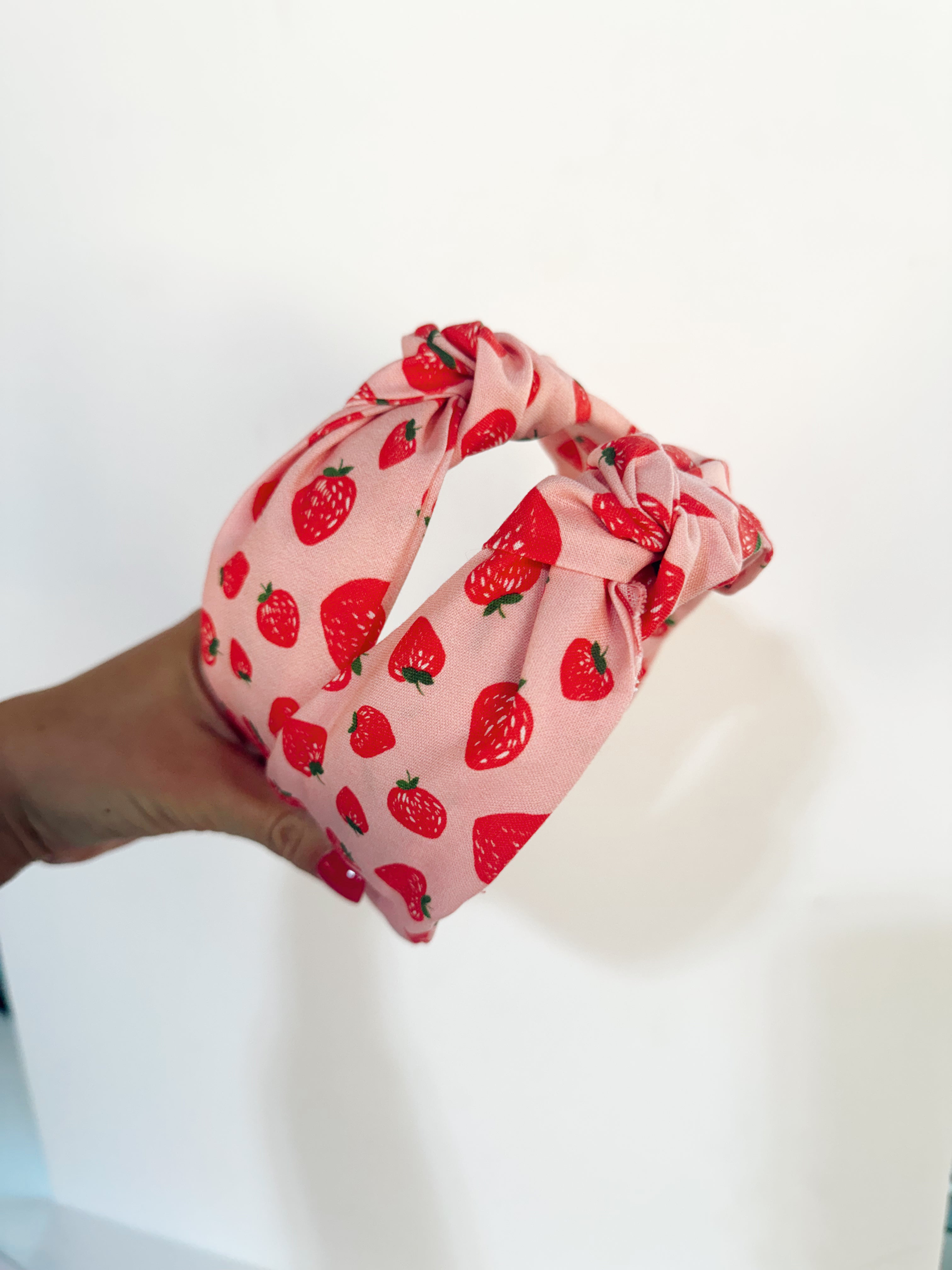 Summer Berries Knotted Headbands 🍓