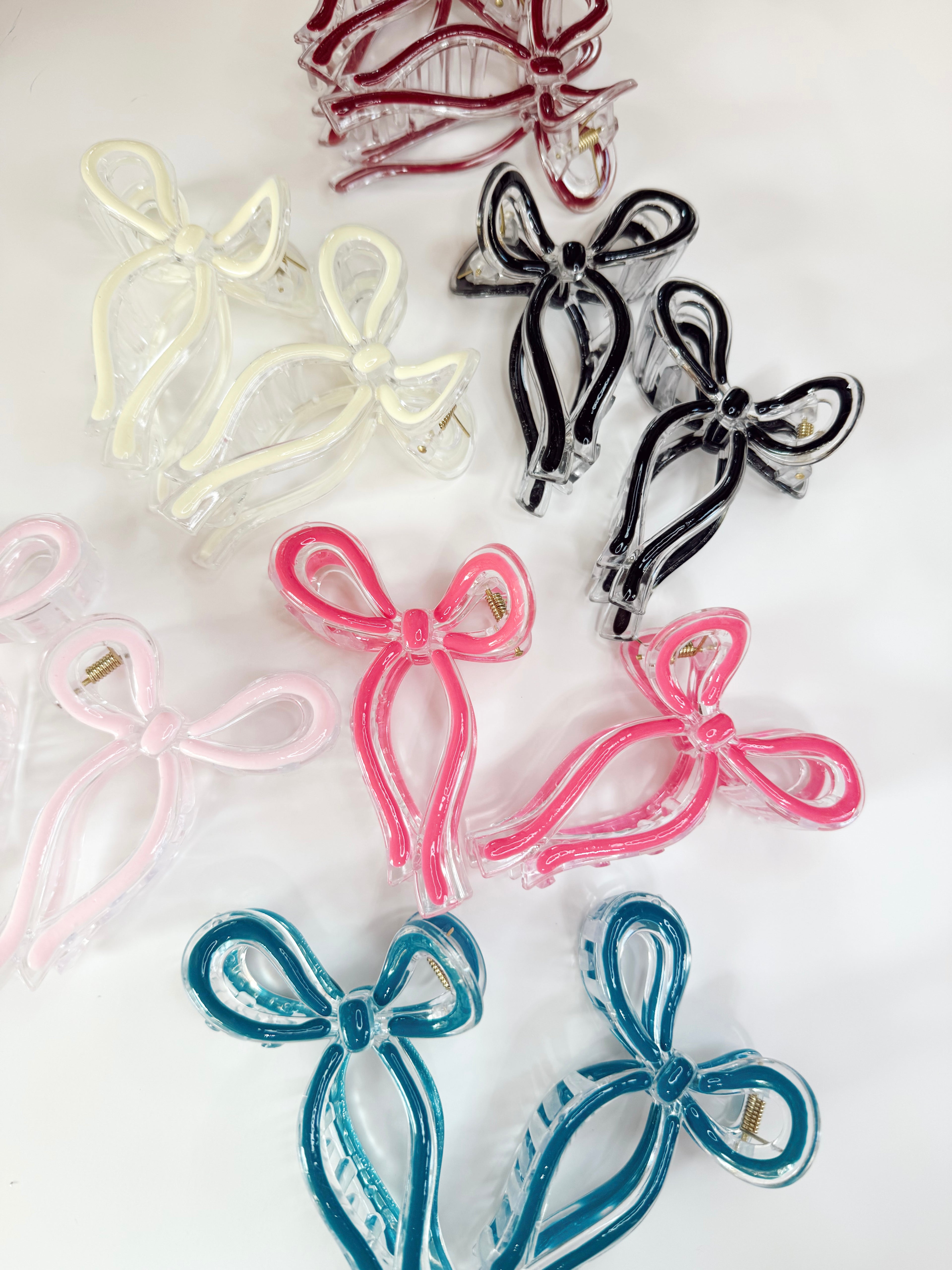 Bow Claw Clips 🎀