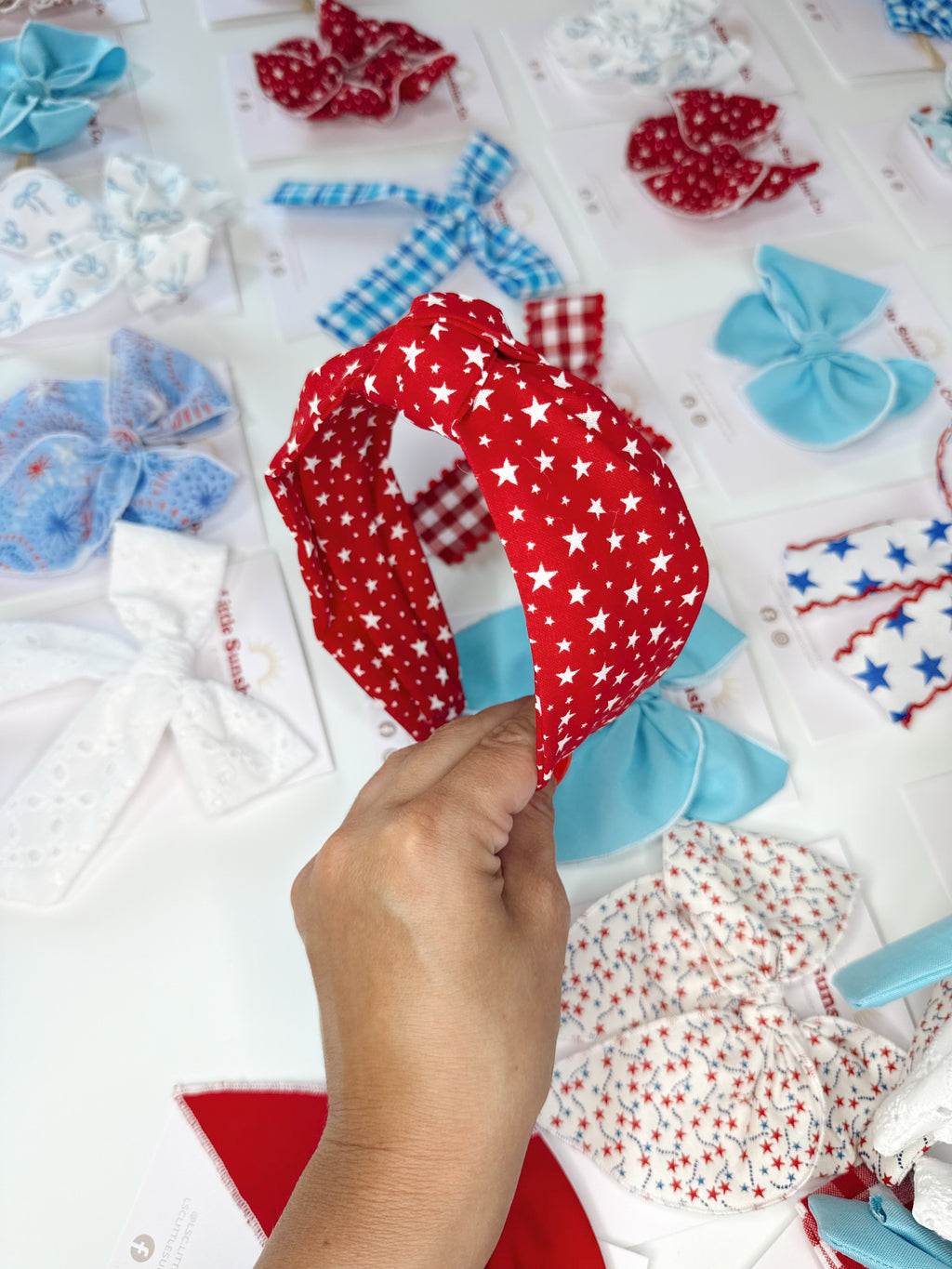Stars over Sunshine Knotted Headbands