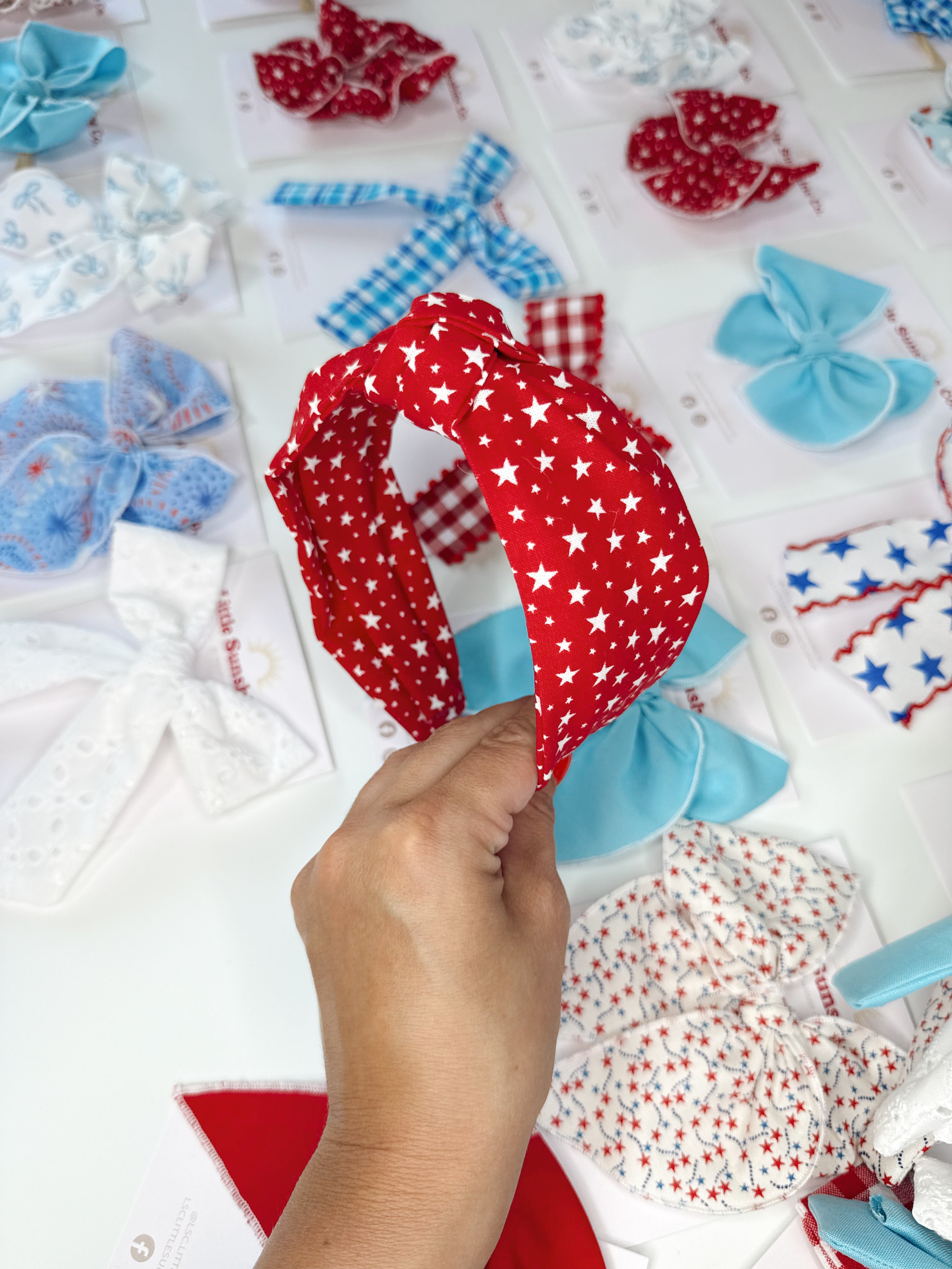 Stars over Sunshine Knotted Headbands