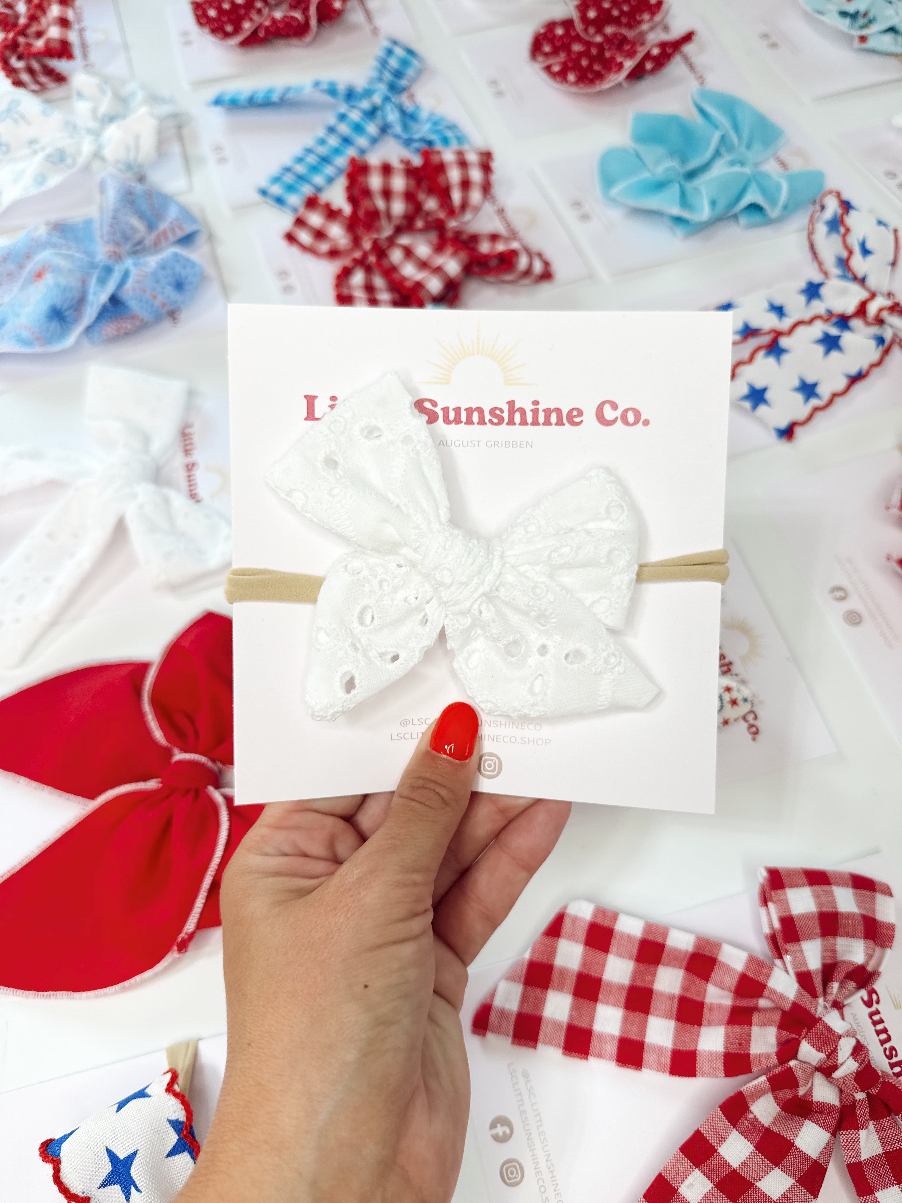 All American Darling Hair Bows