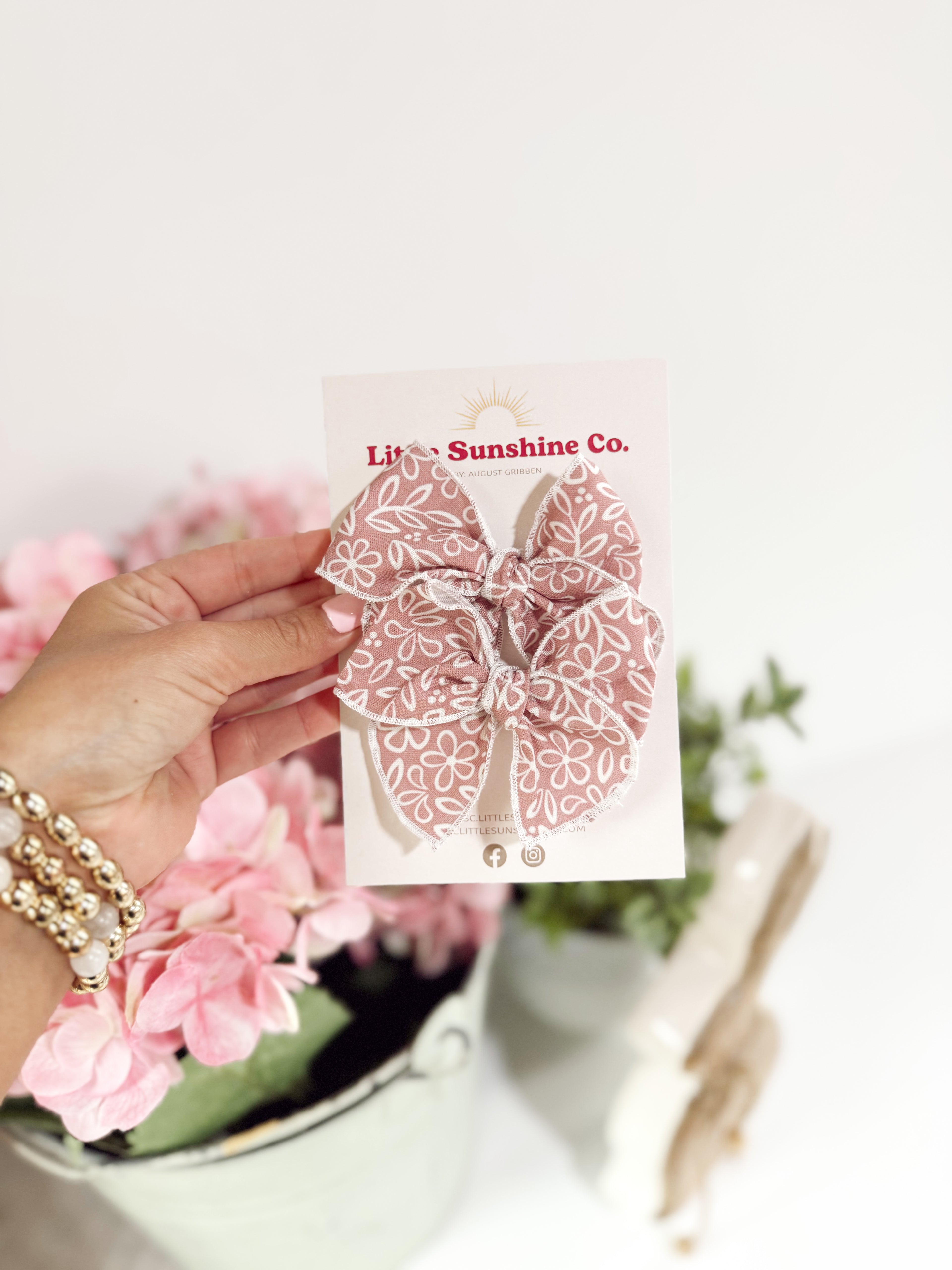 Sweet Blossoms Hair Bows