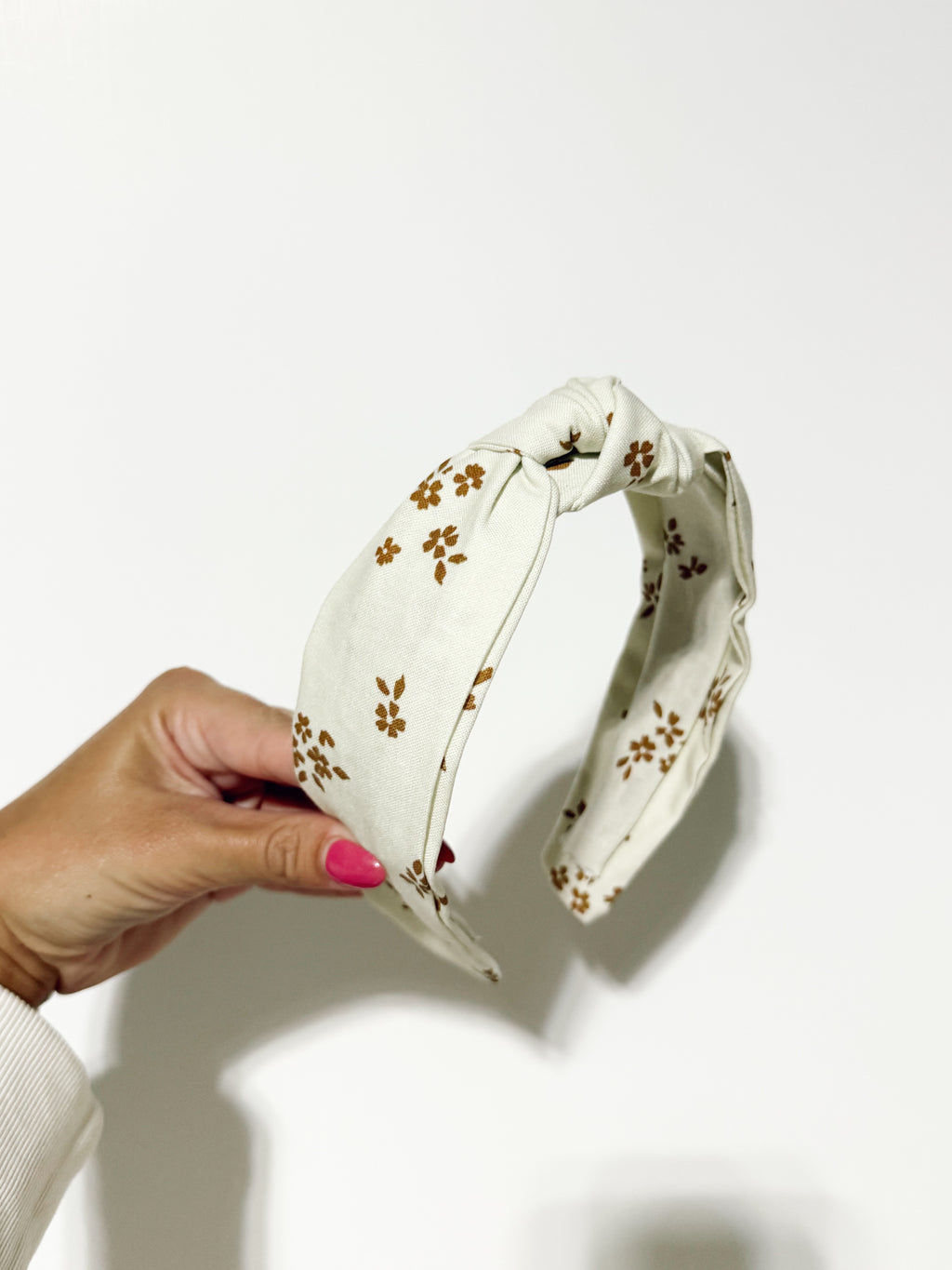 Autumn Wildflowers Knotted Headband
