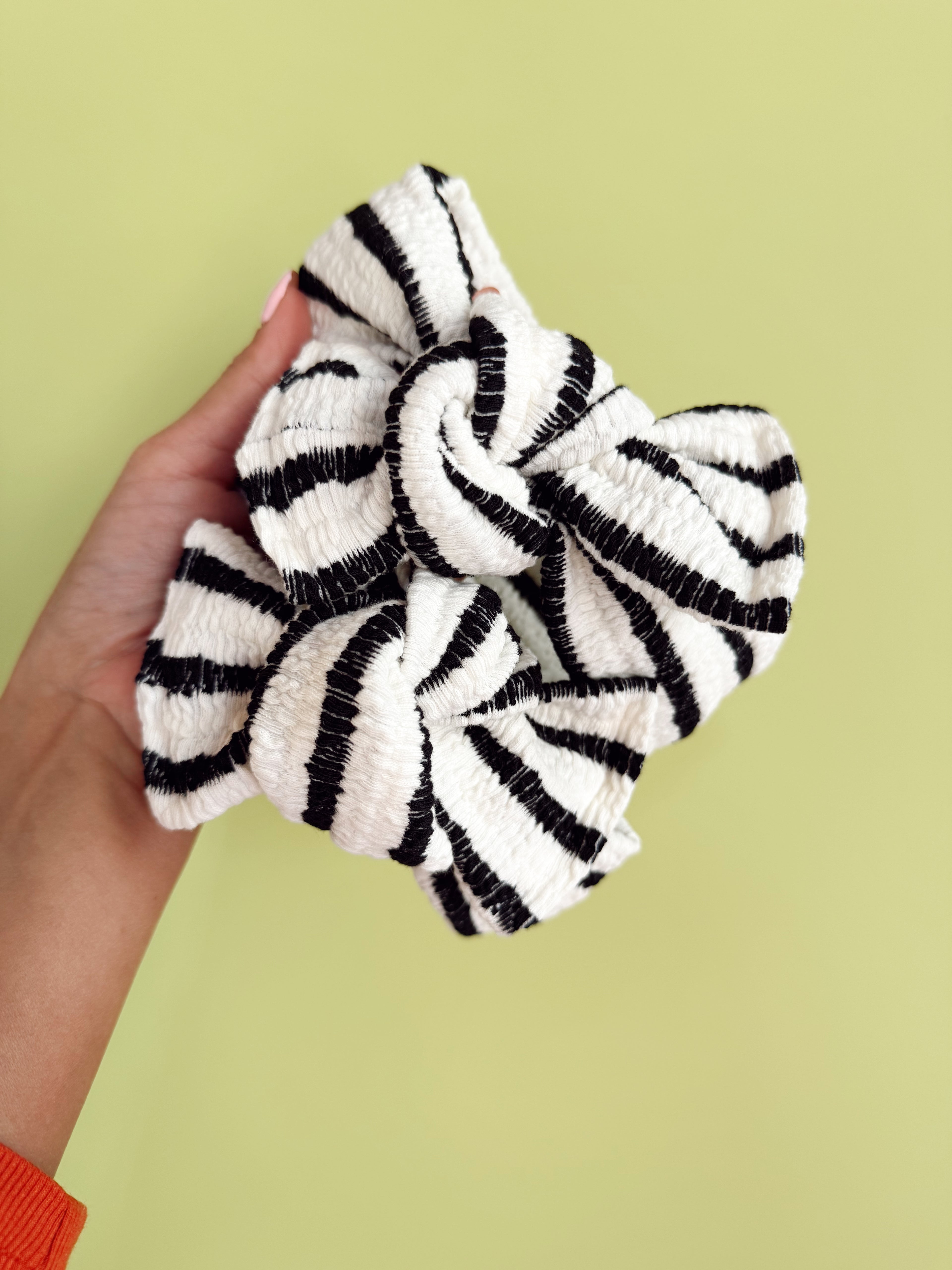Black Stripped Headwraps