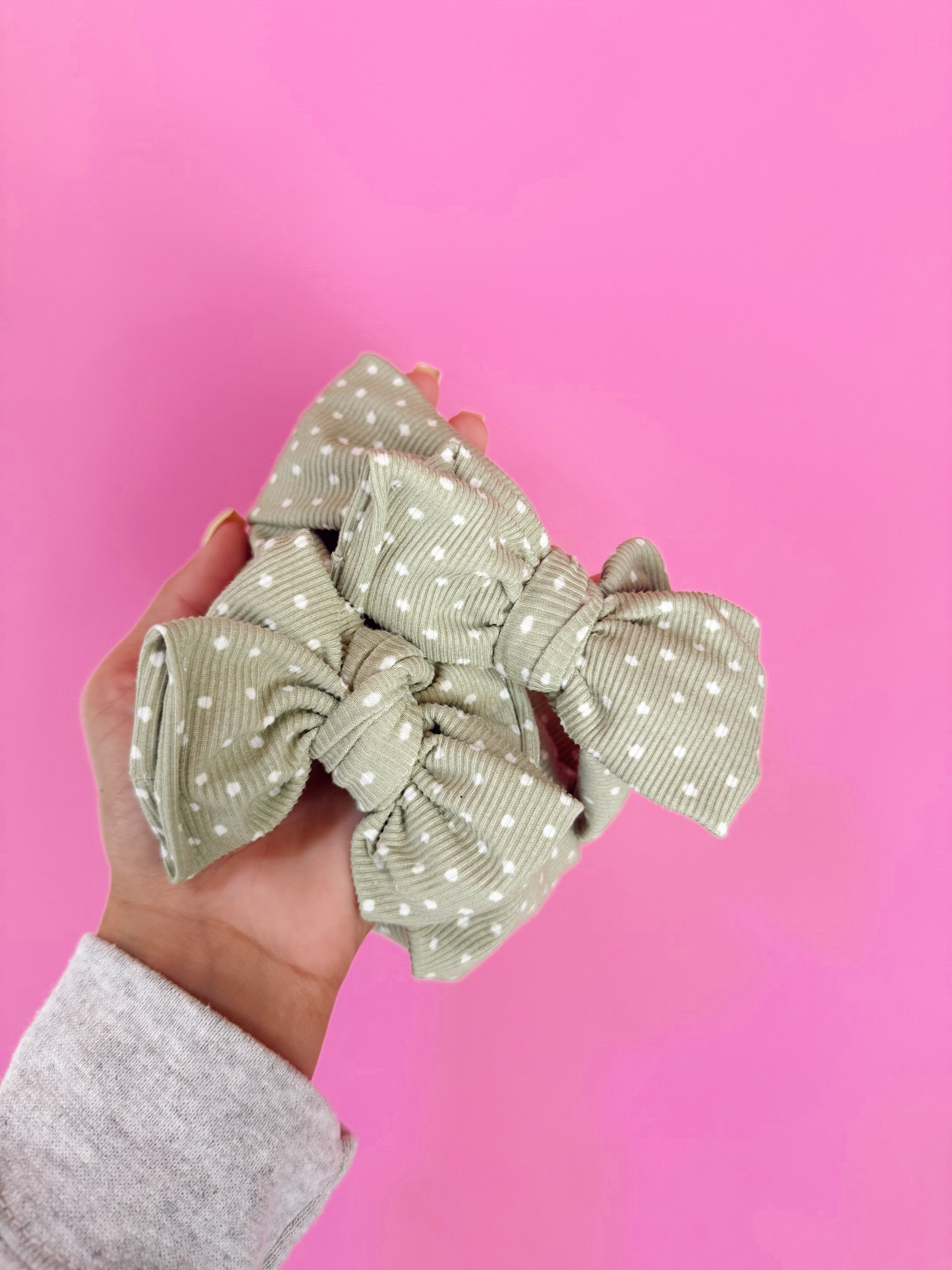 Garden Polka Dot Headwraps