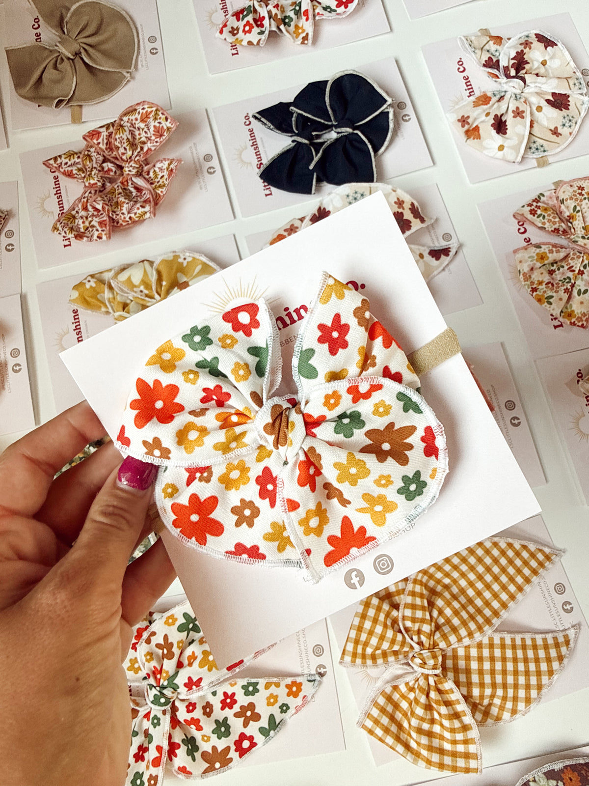 Fall Festival Hair Bows