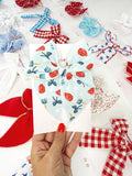 Red, White, & Cool Hair Bows