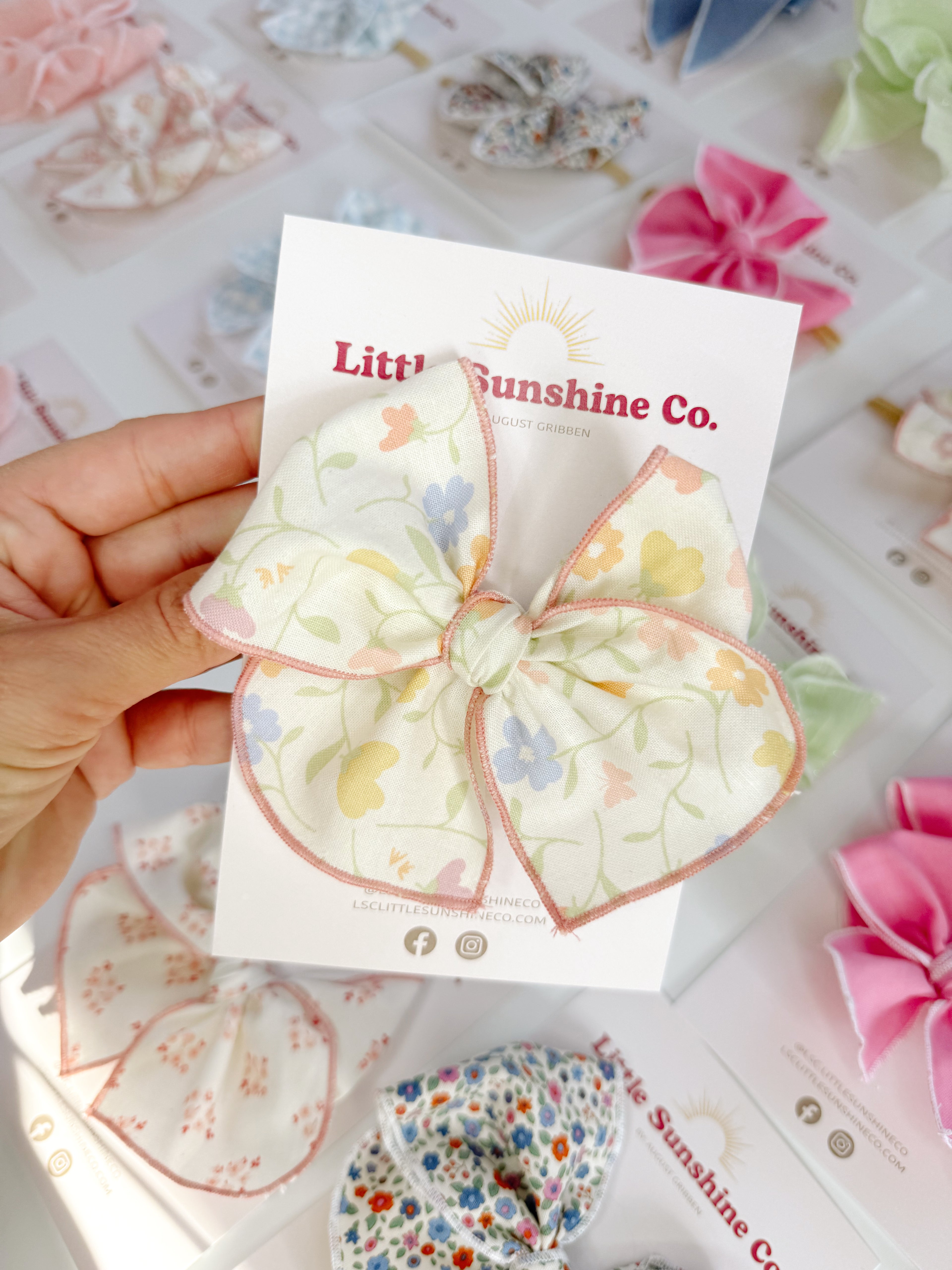 Sunday Garden Hair Bows