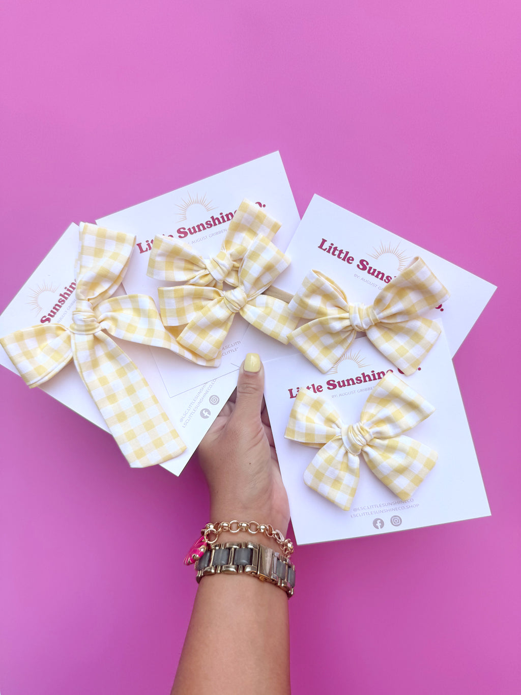 Sunny Daze Hair Bows ☀️