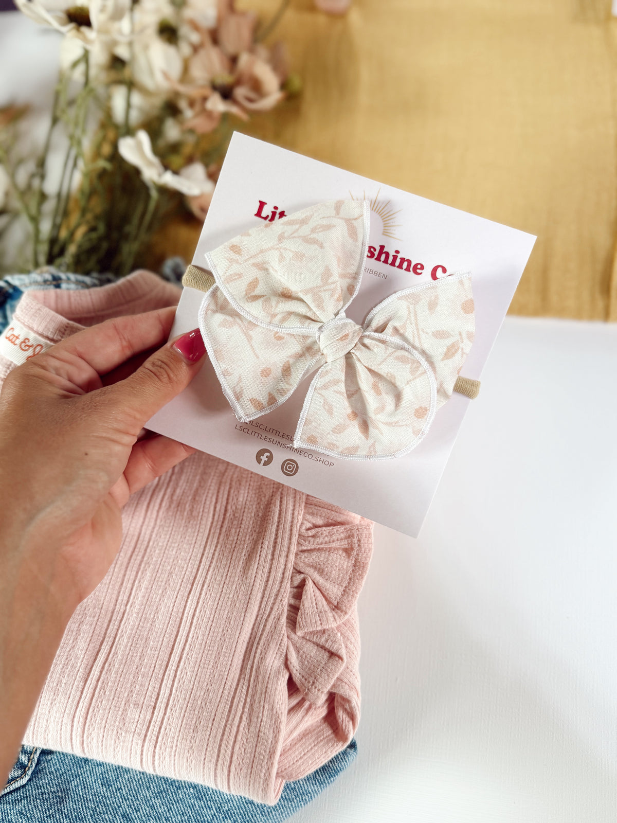 Meadow Mist Hair Bows