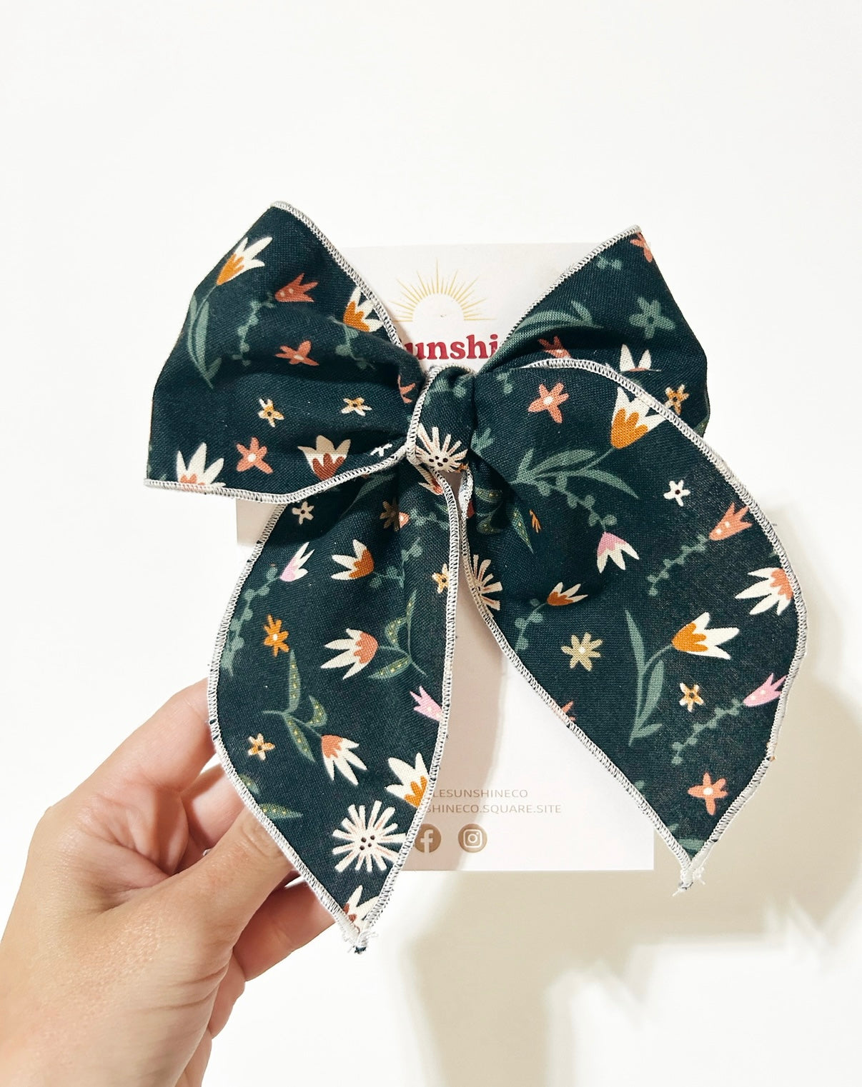 Wildflower Meadow Hair Bows