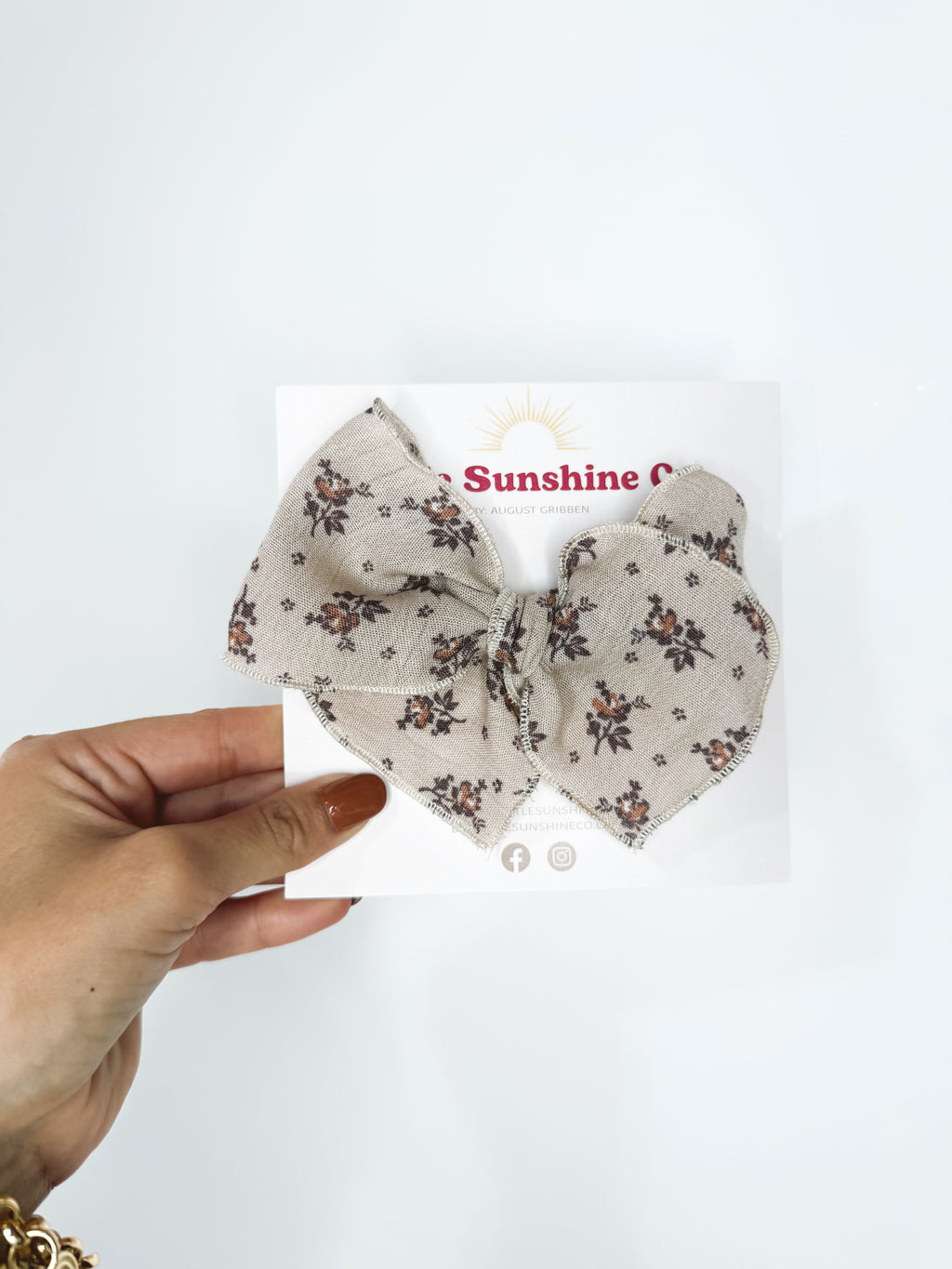Vintage Meadow Hair Bows