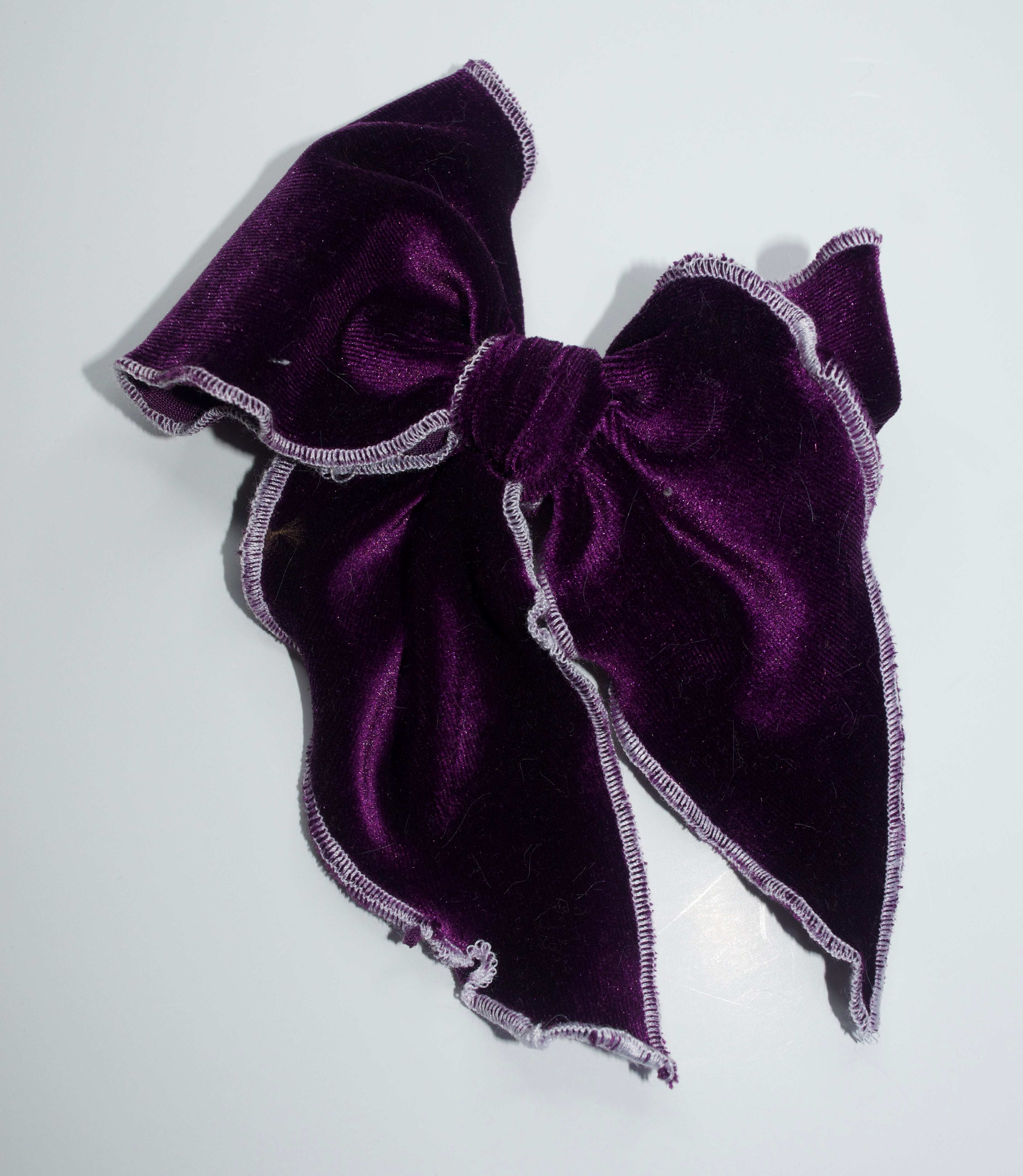 Large Clip - Plum Velvet