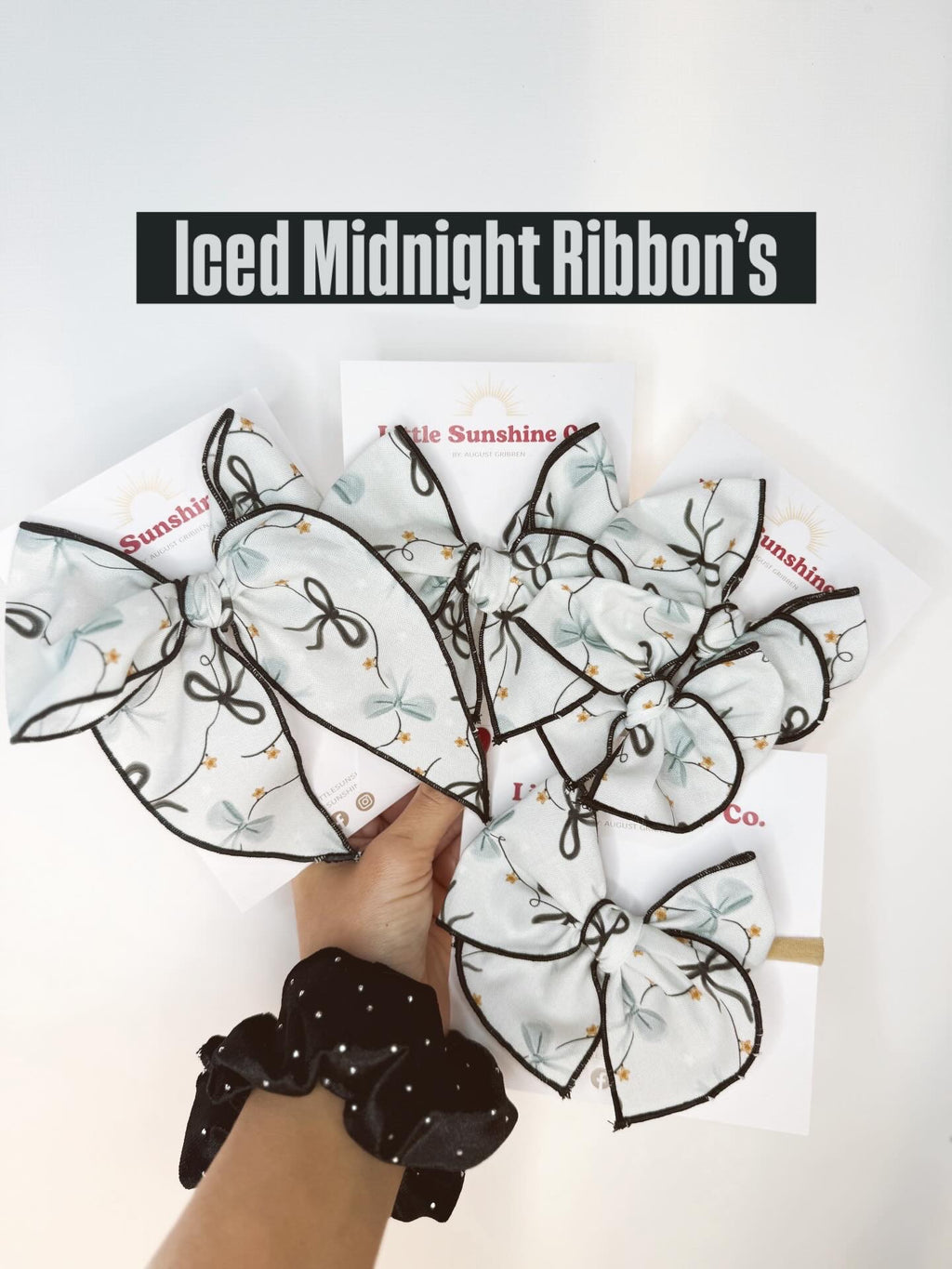 Iced Midnight Ribbons