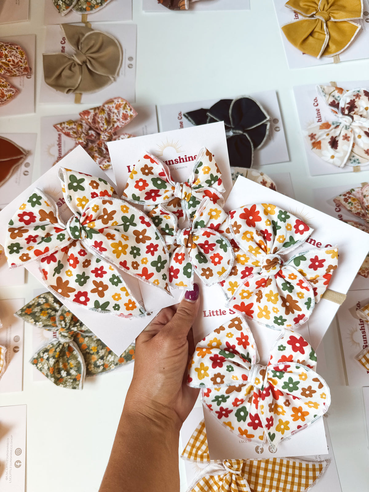 Fall Festival Hair Bows