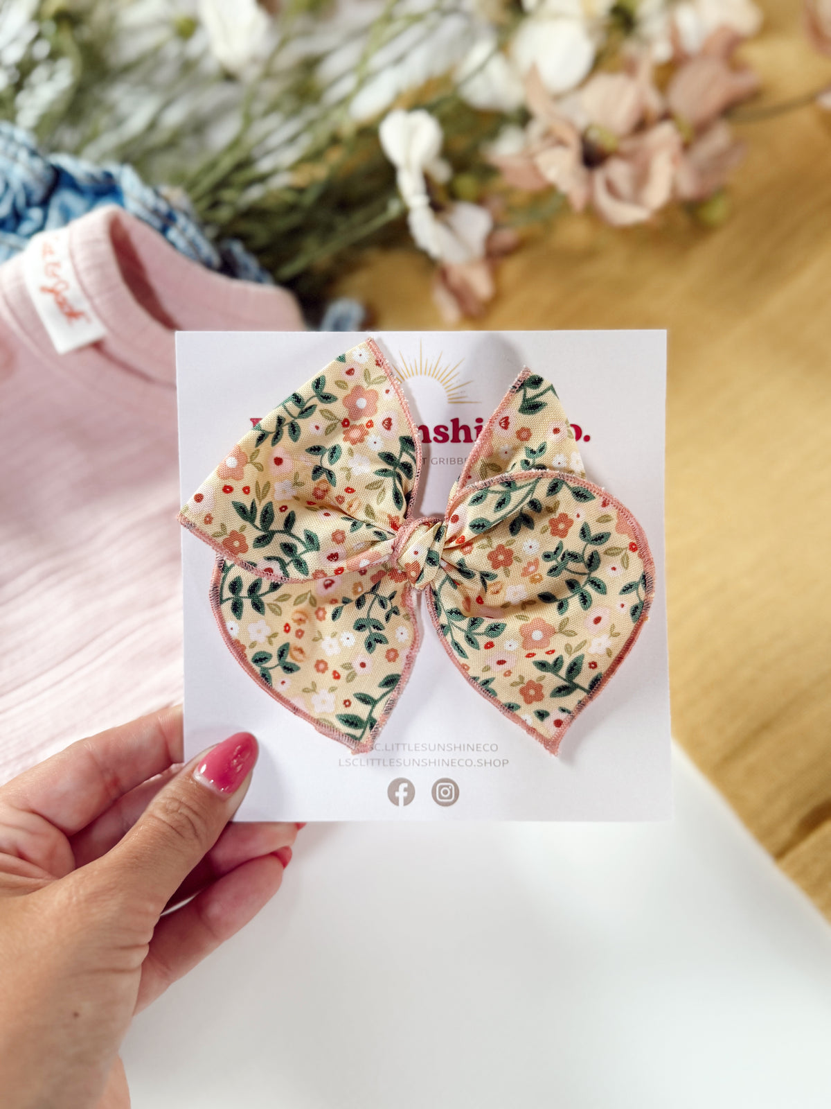 Sweet Magnolia Hair Bows