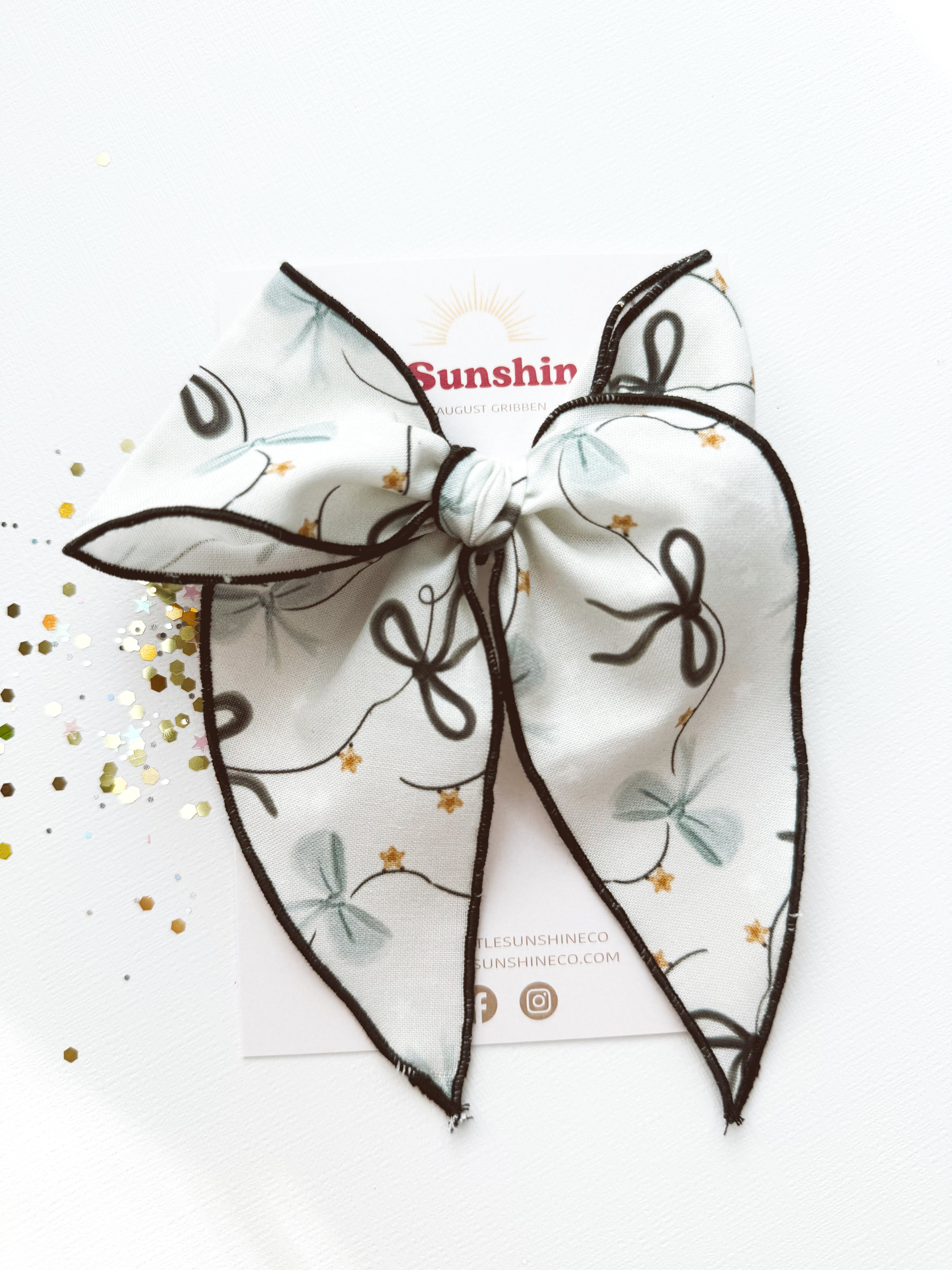 Iced Midnight Ribbons