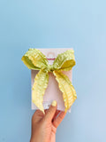 Key Lime Breeze Hair Bows 🍋‍🟩