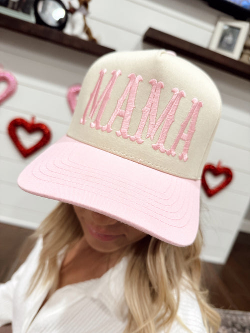 Embroidered Mama Hats