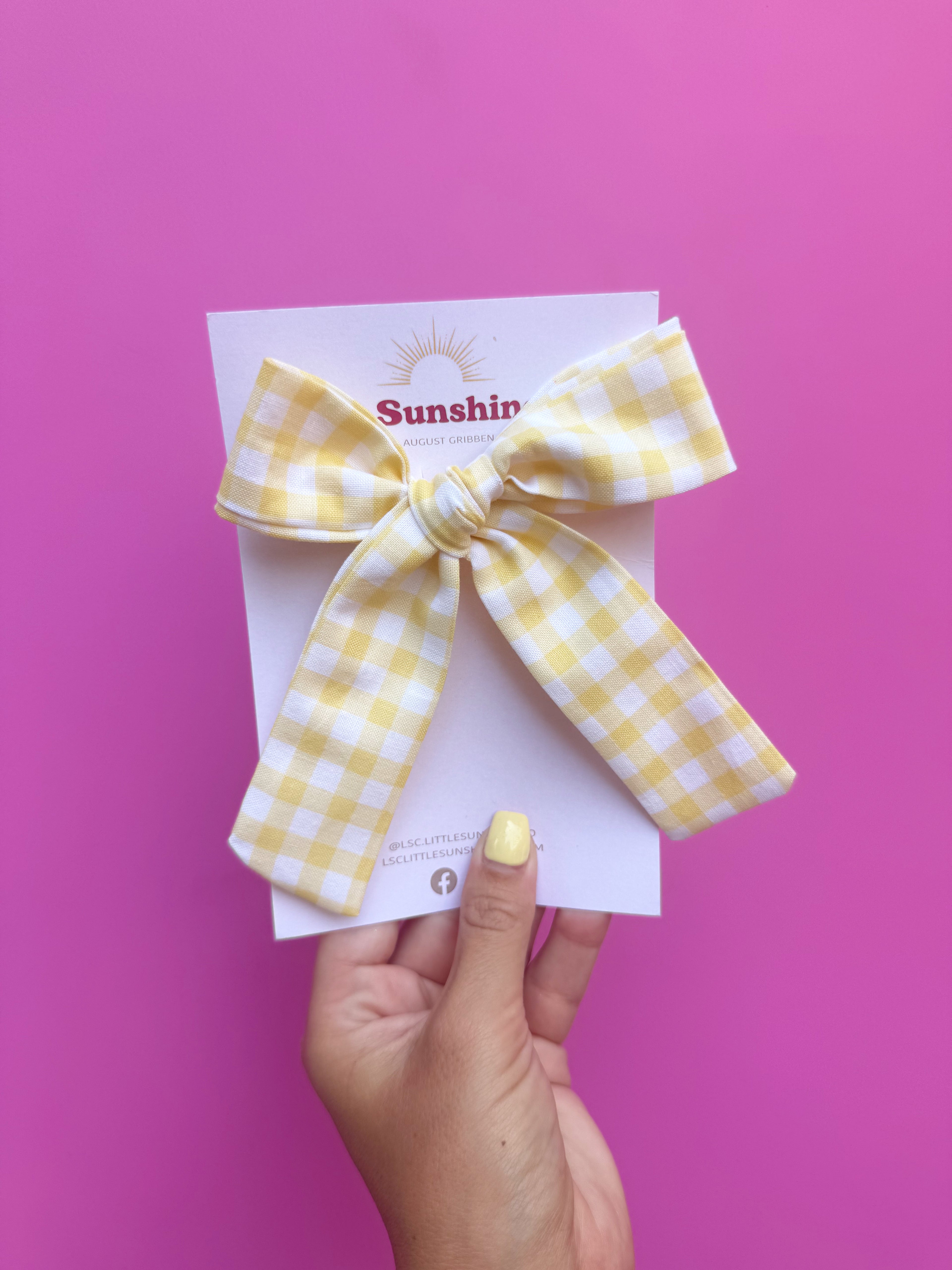 Sunny Daze Hair Bows ☀️