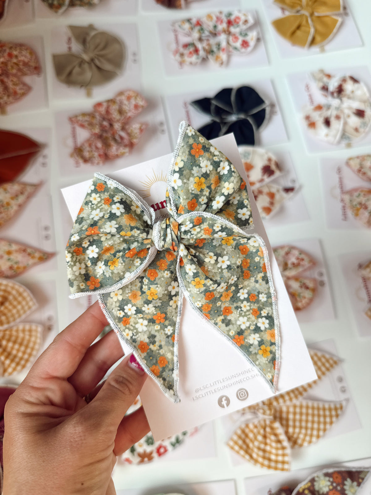 Orchard Meadow Hair Bows