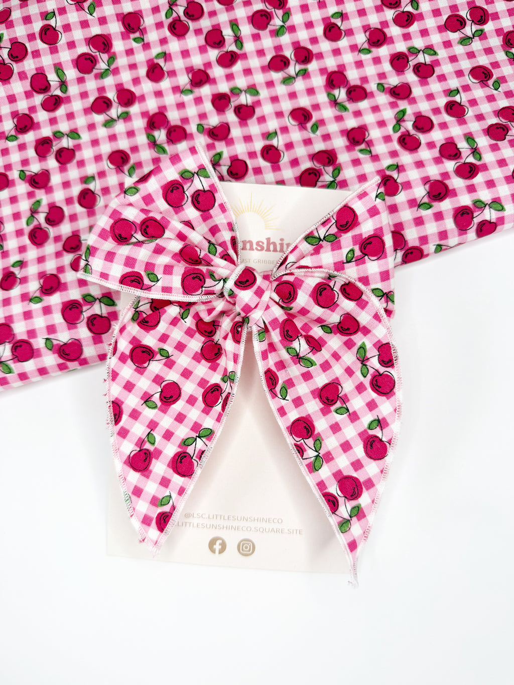 Gingham Cherry