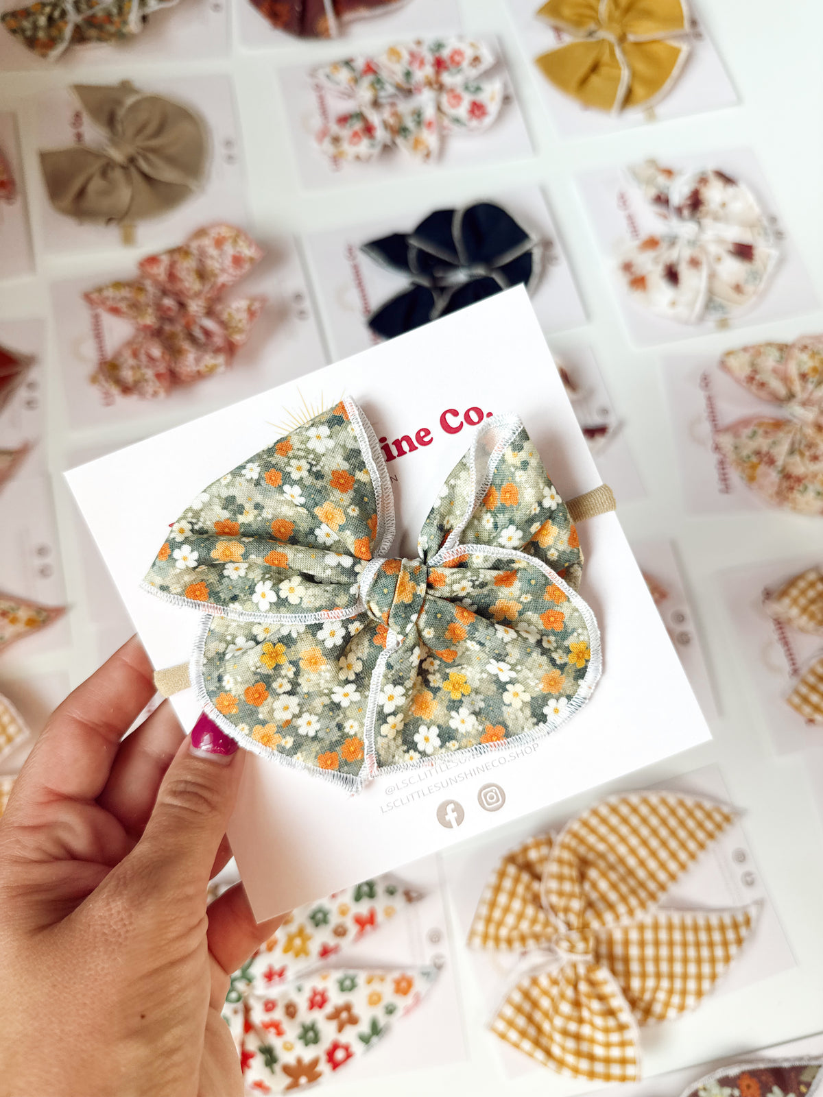 Orchard Meadow Hair Bows
