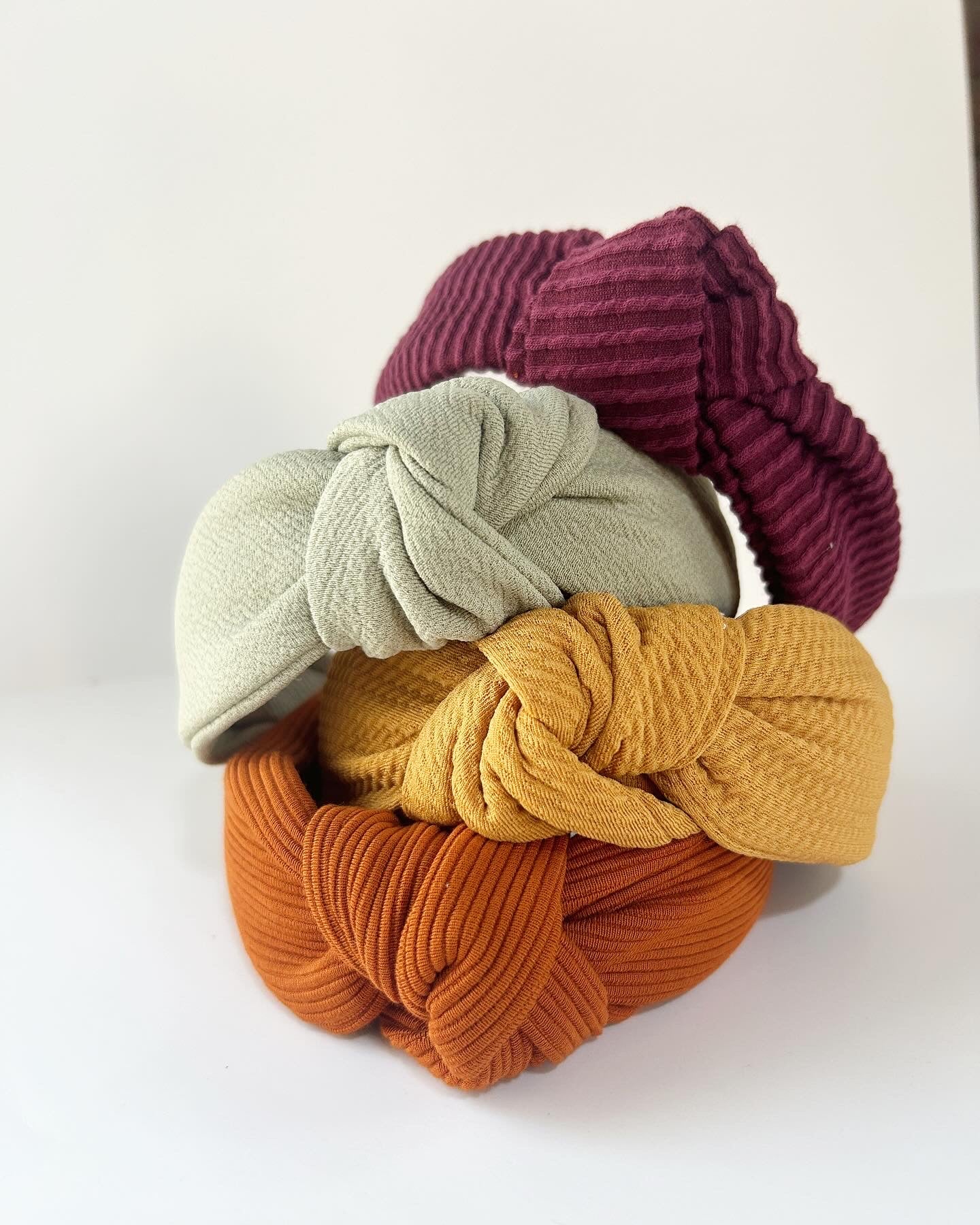 Fall Inspired Knotted Headbands