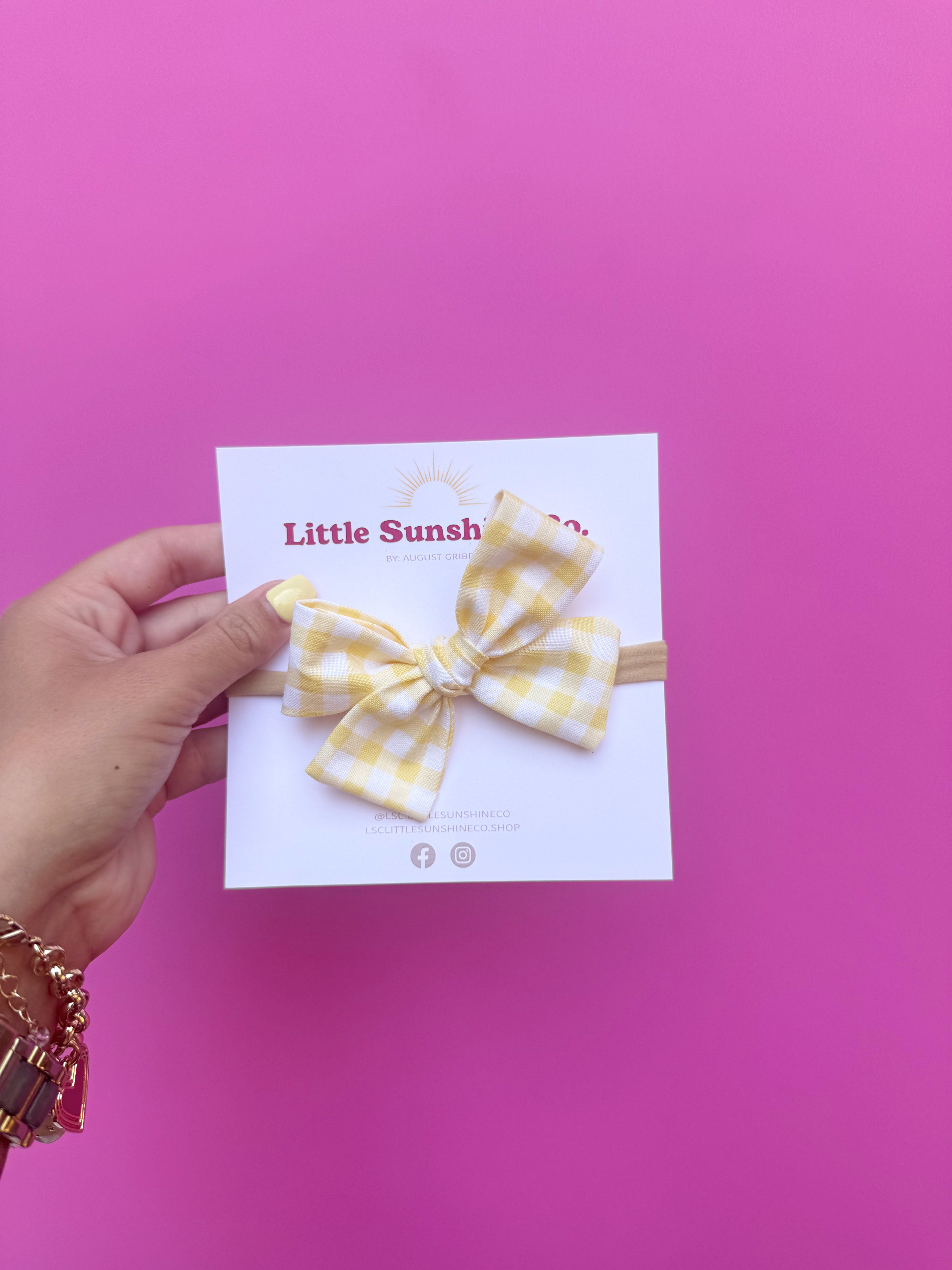 Sunny Daze Hair Bows ☀️