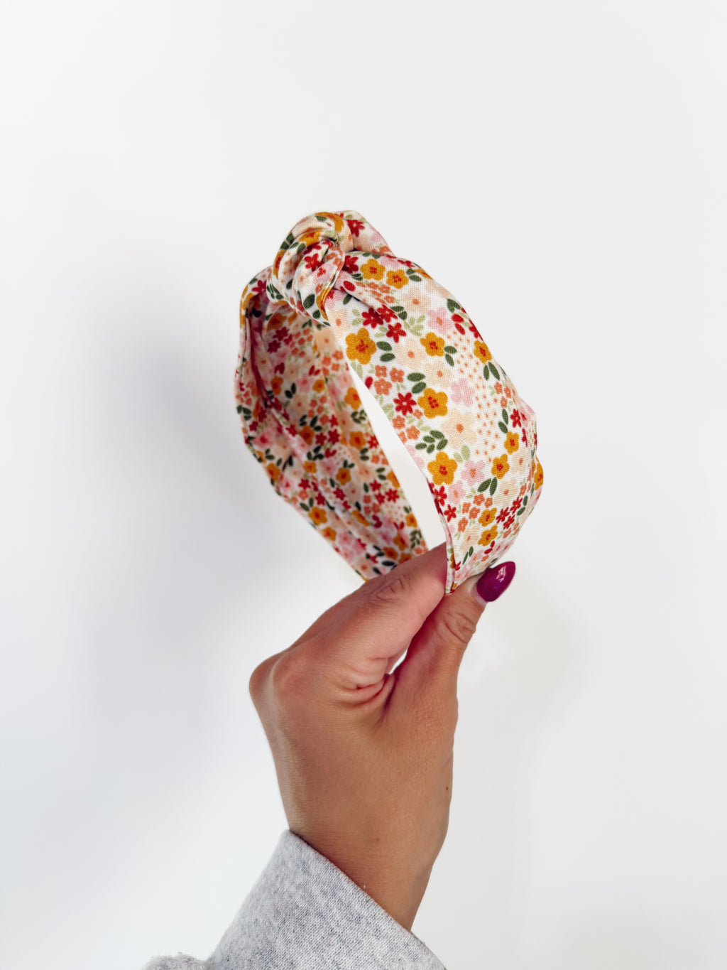 Apple Blossom Knotted Headbands