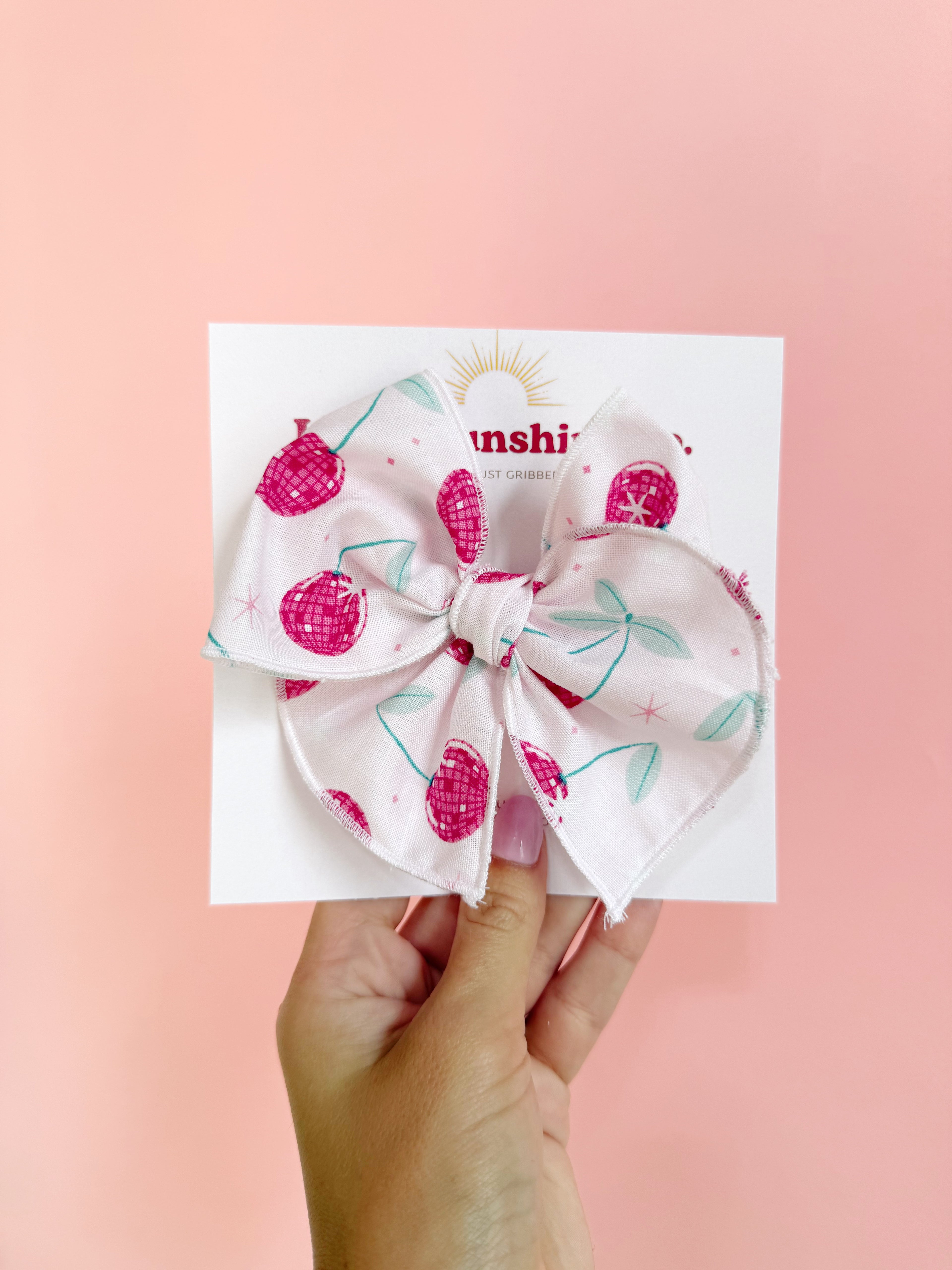 Cherry Disco Bows