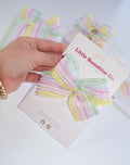 Rainbow Ribbon Hair Bows