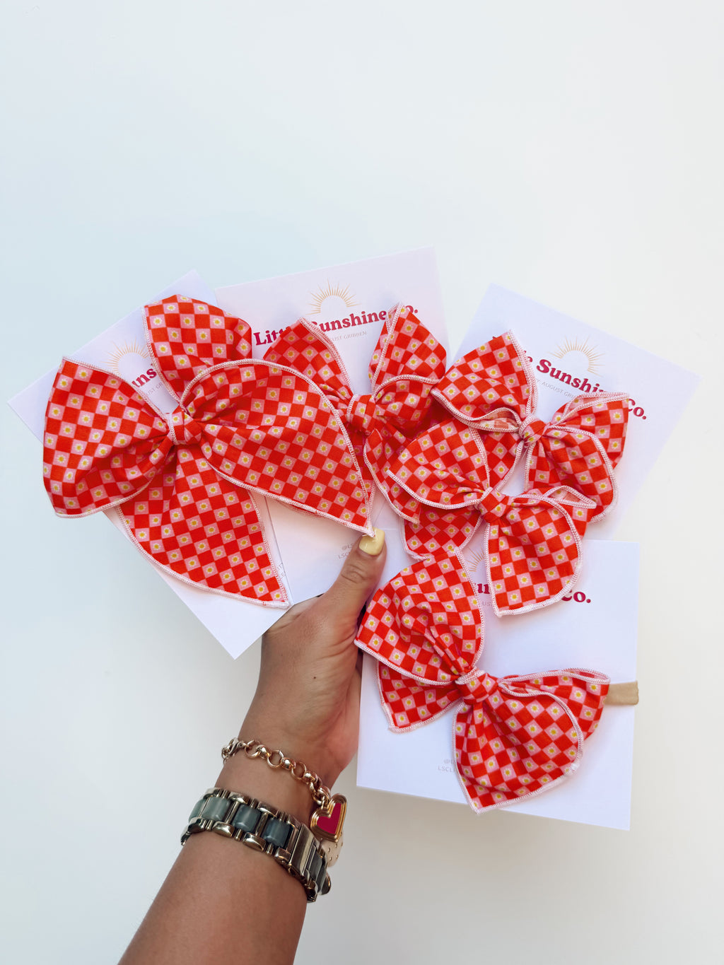 Orange Soda Pop Hair Bows 🥤🍊