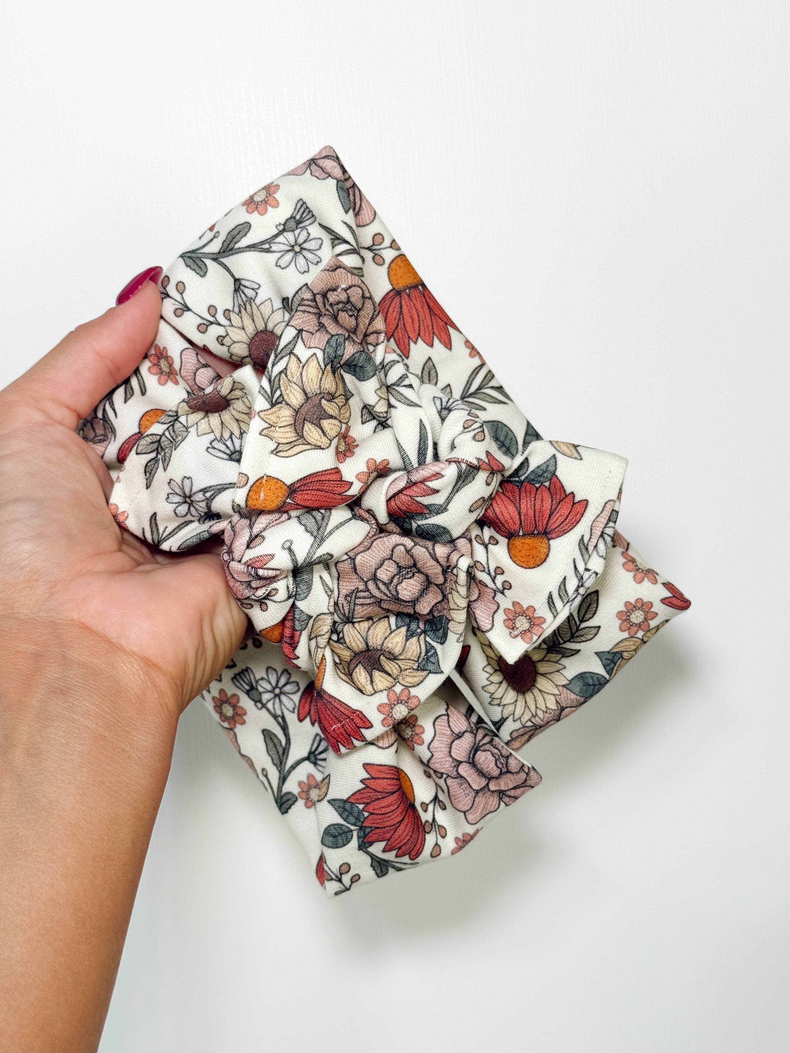 Faded Floral Headwraps 🌼
