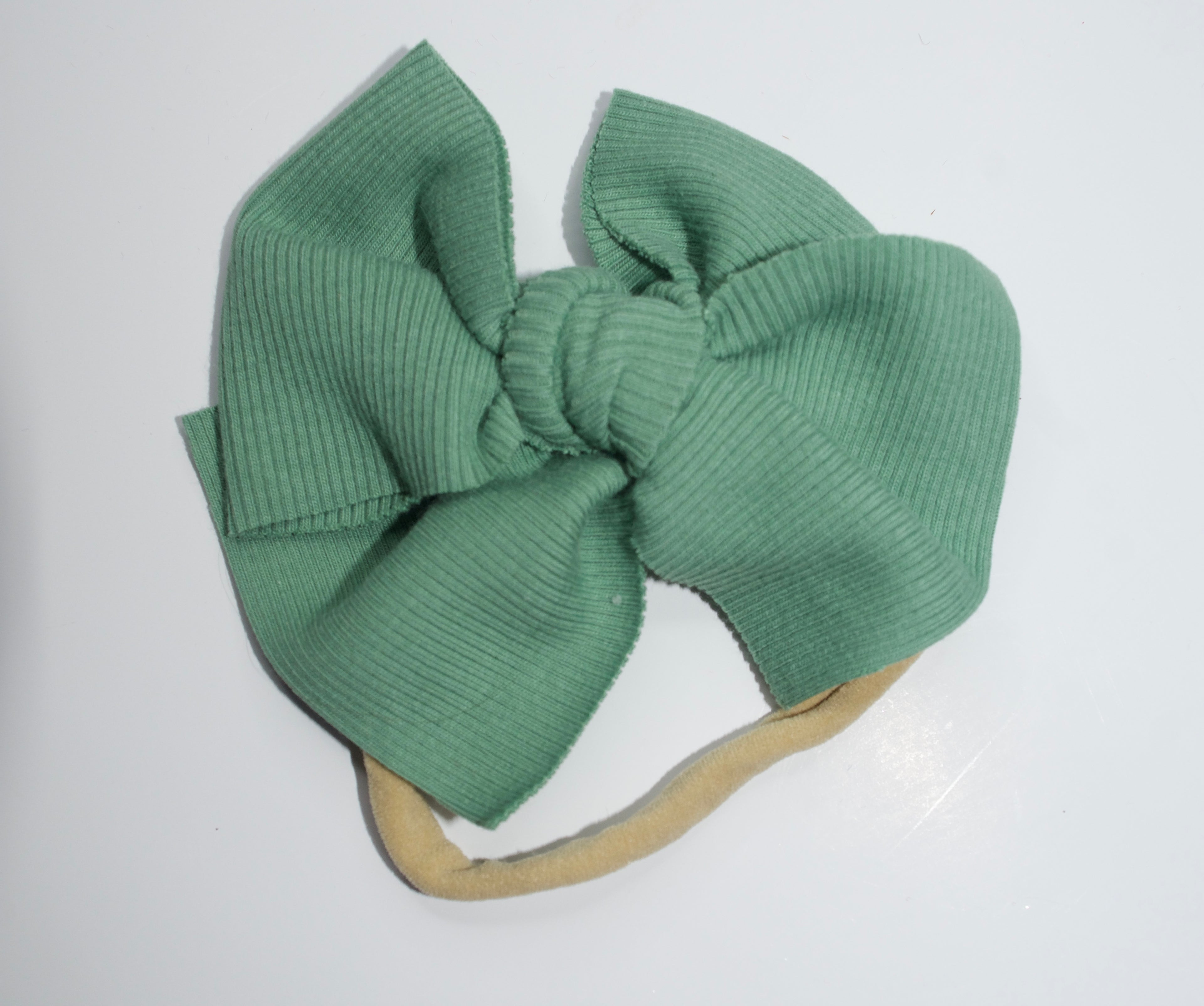 Nylon Headband - Green