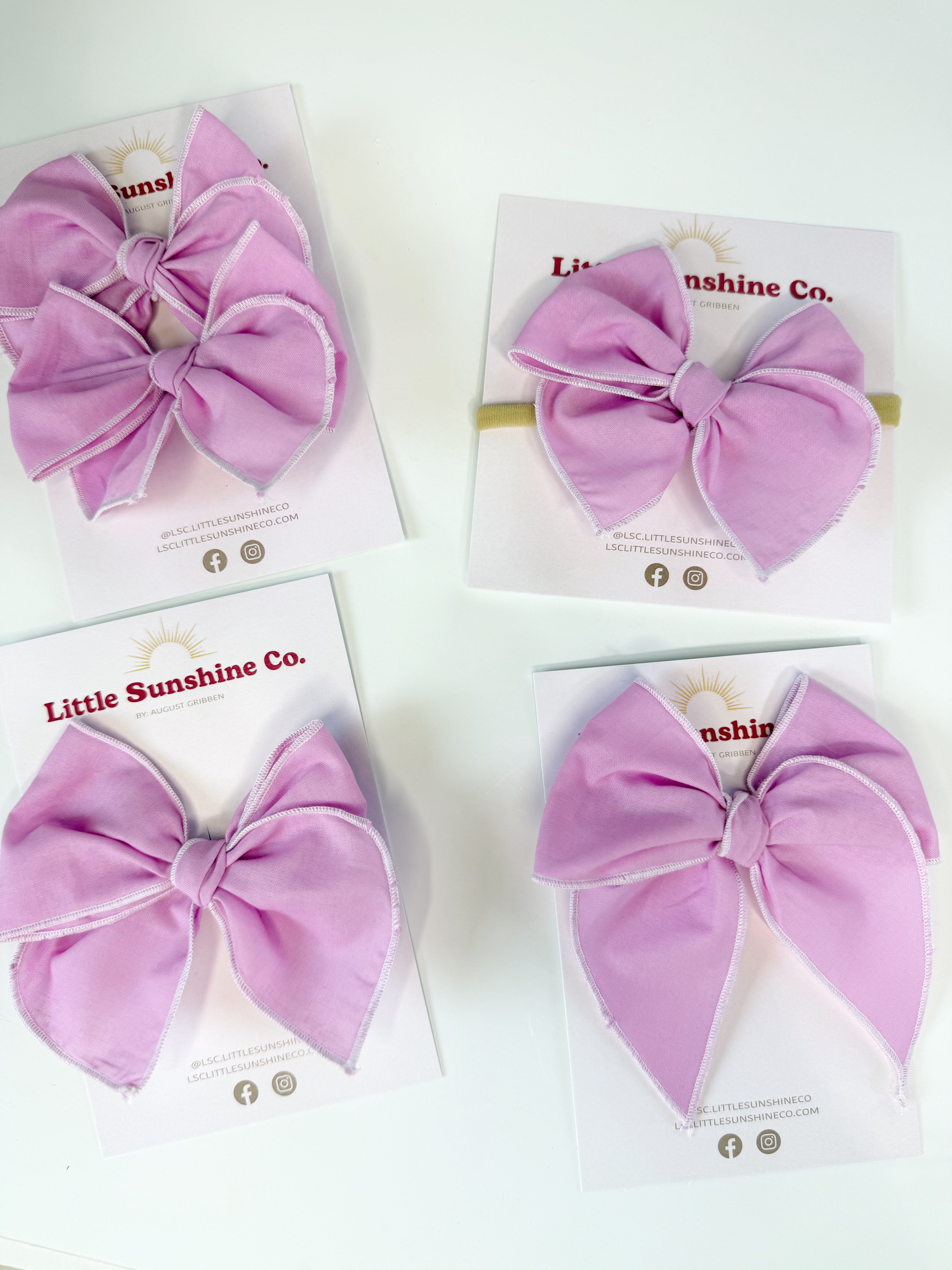 Light Purple Bows