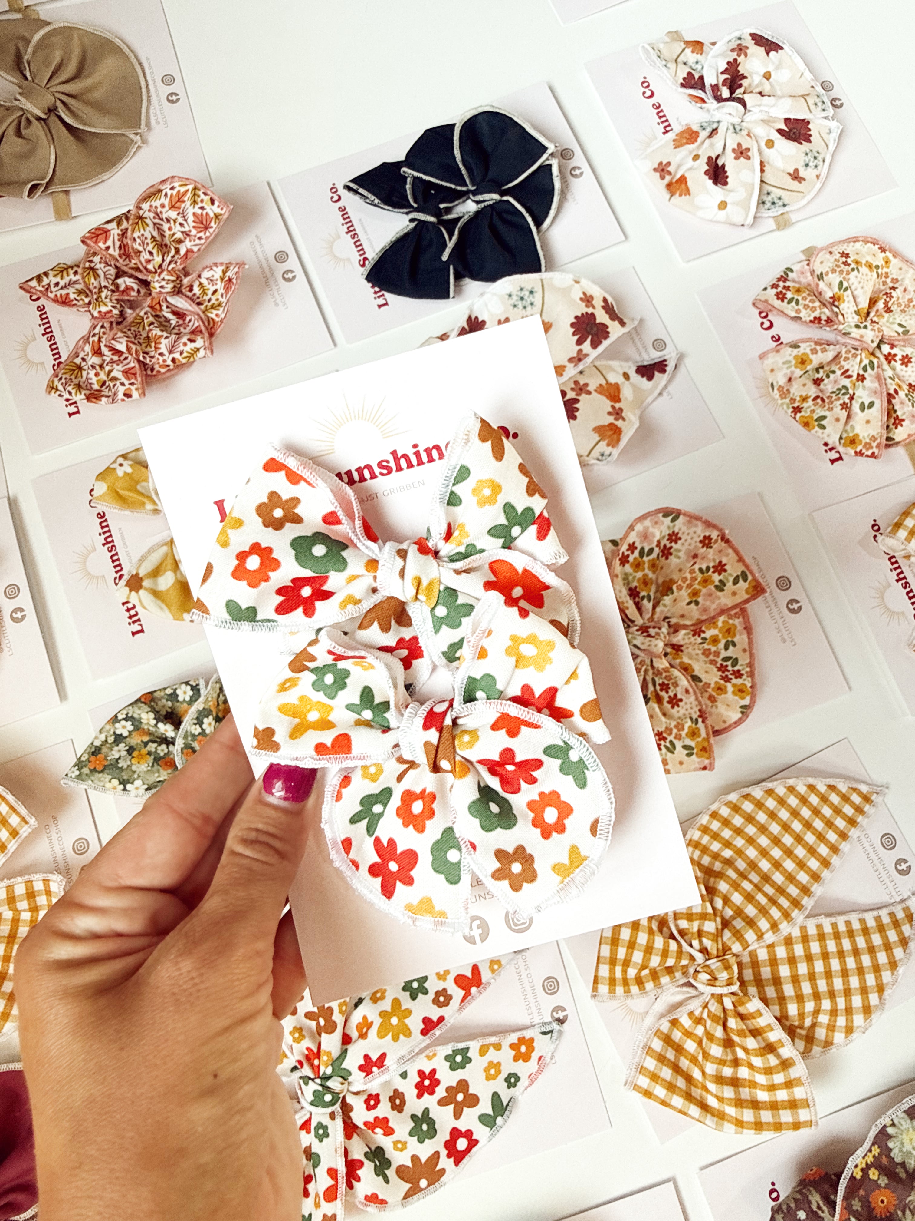 Fall Festival Hair Bows