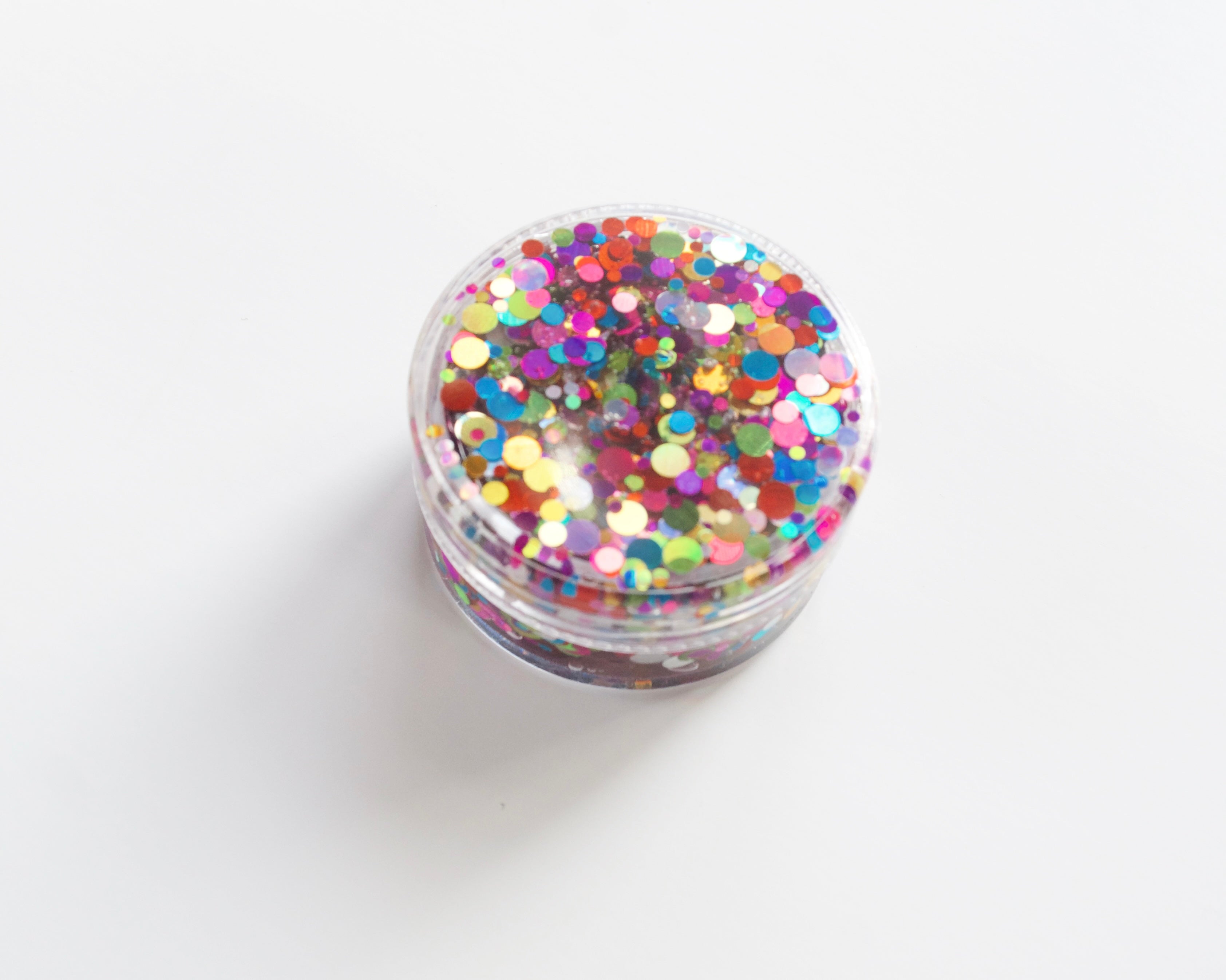 Rainbow Confetti Hair Glitter 🎉🌈