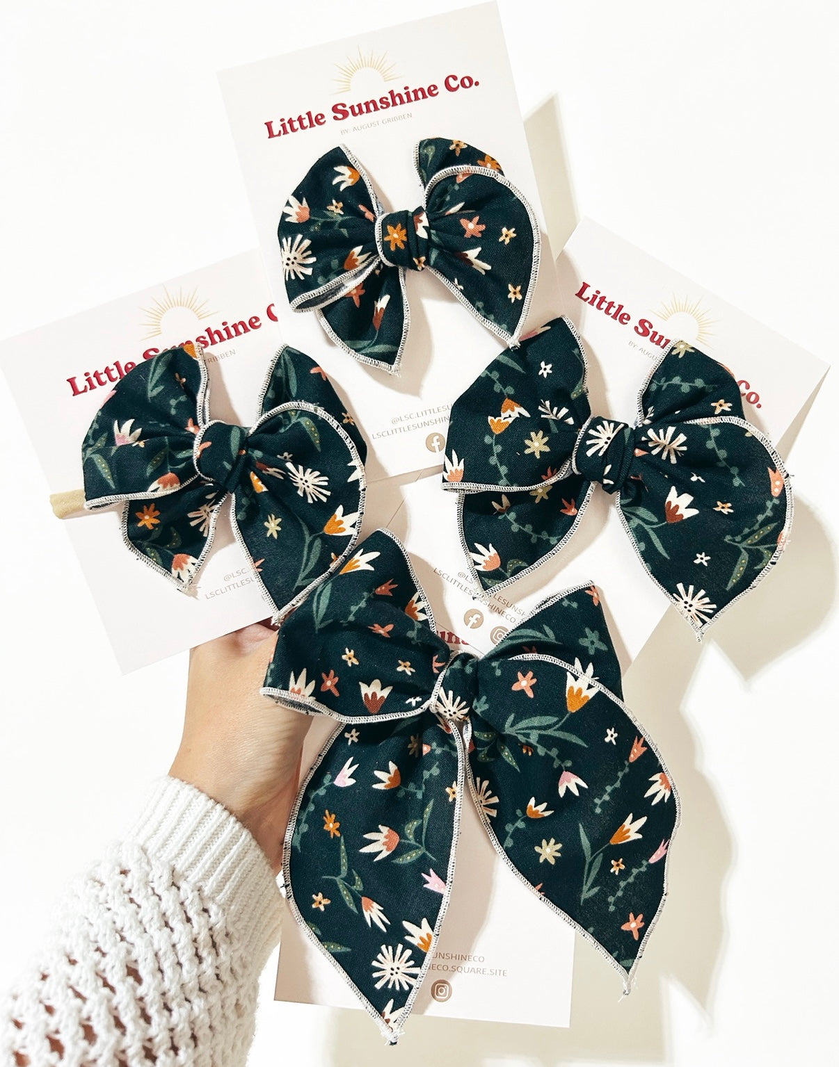 Wildflower Meadow Hair Bows