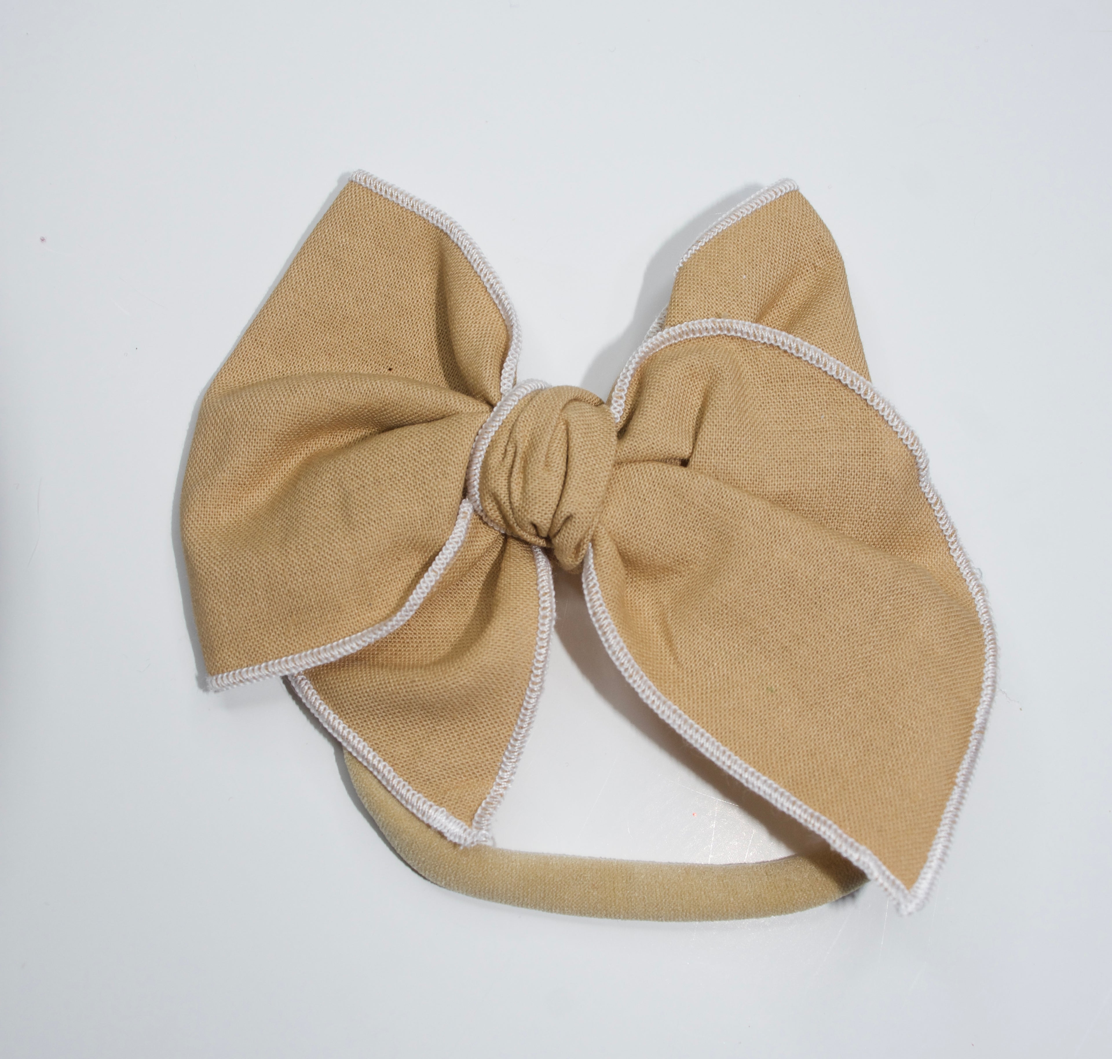 Tan Nylon Headband