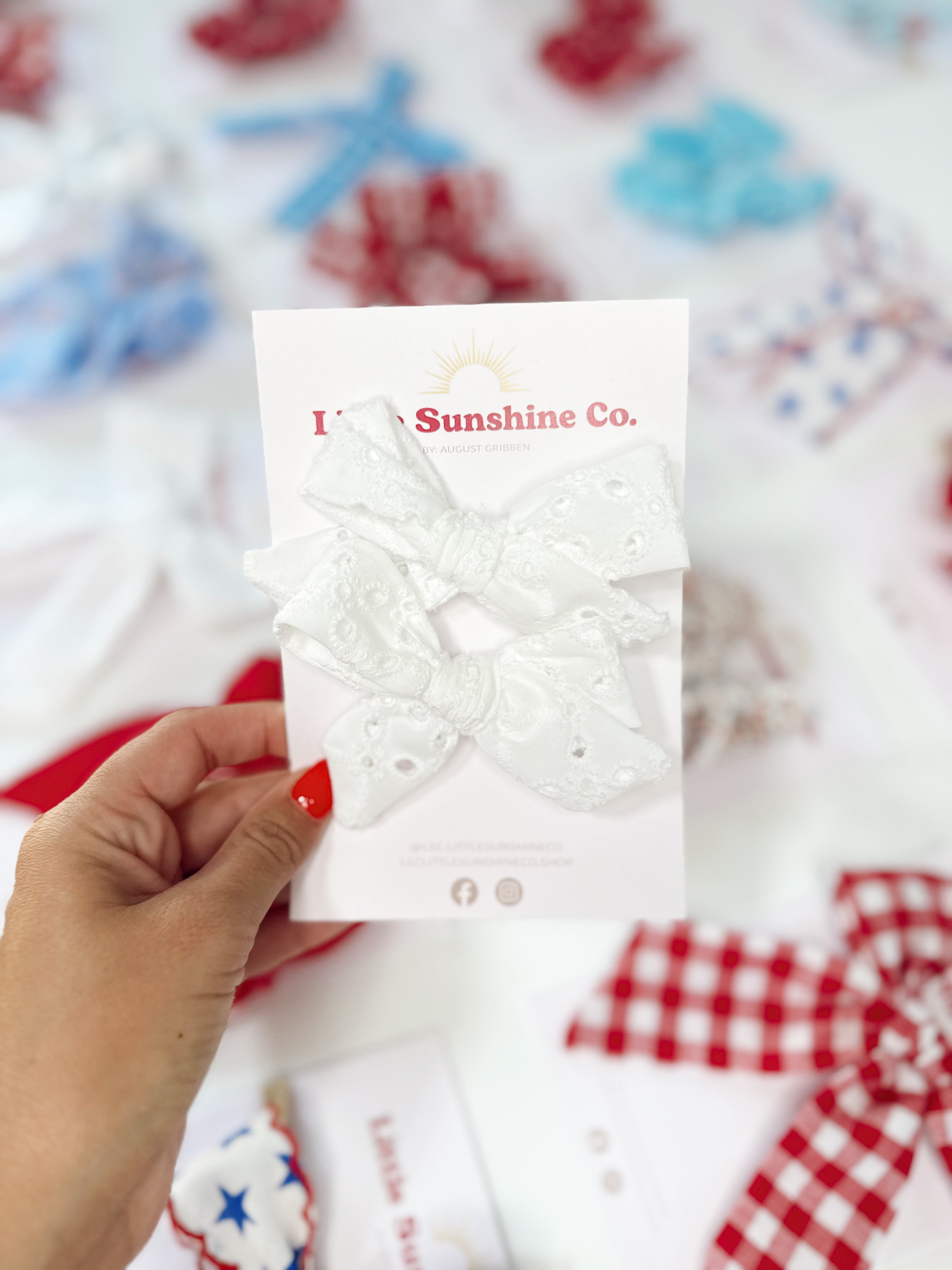 All American Darling Hair Bows