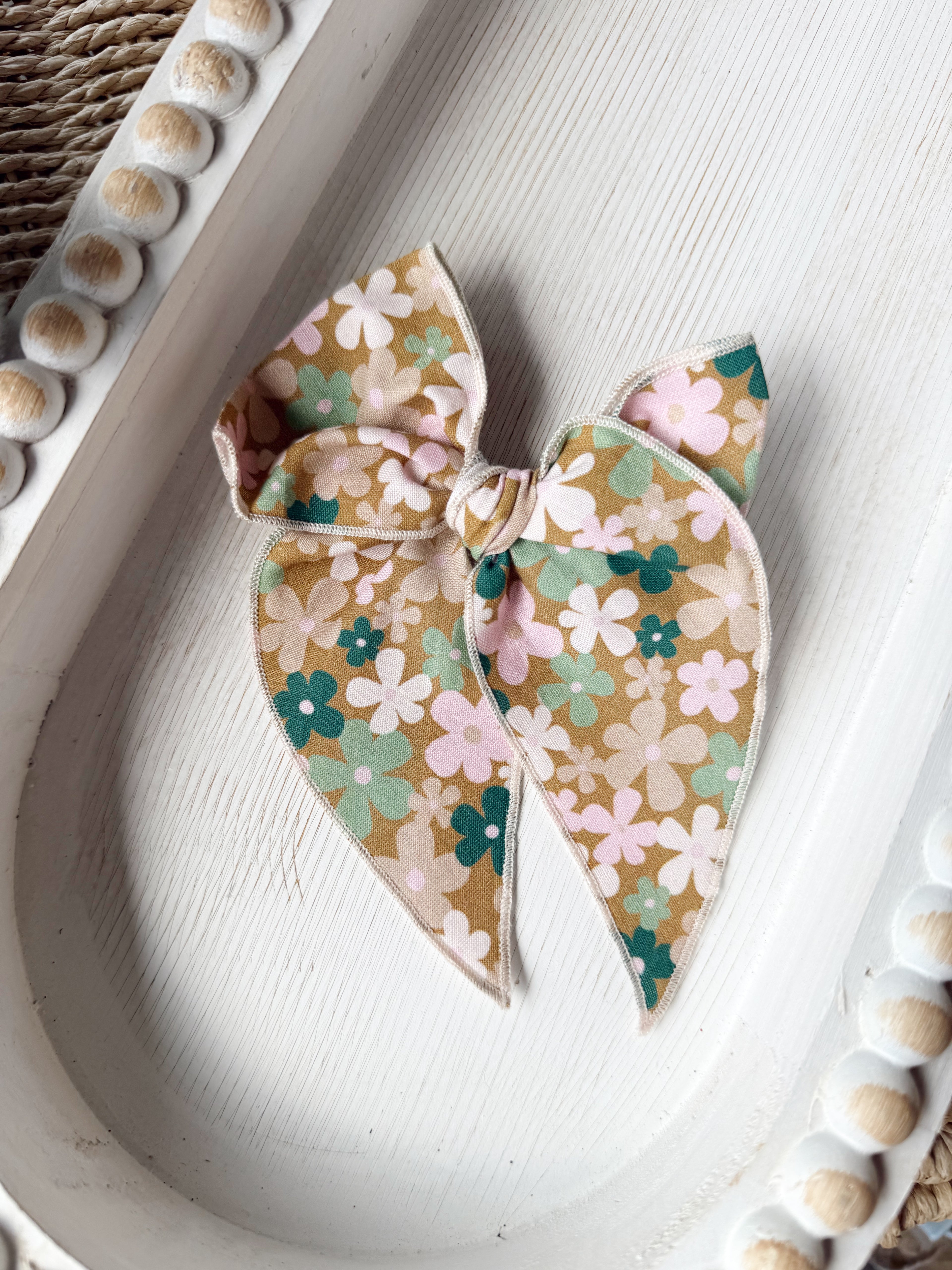 Floral Large Clip